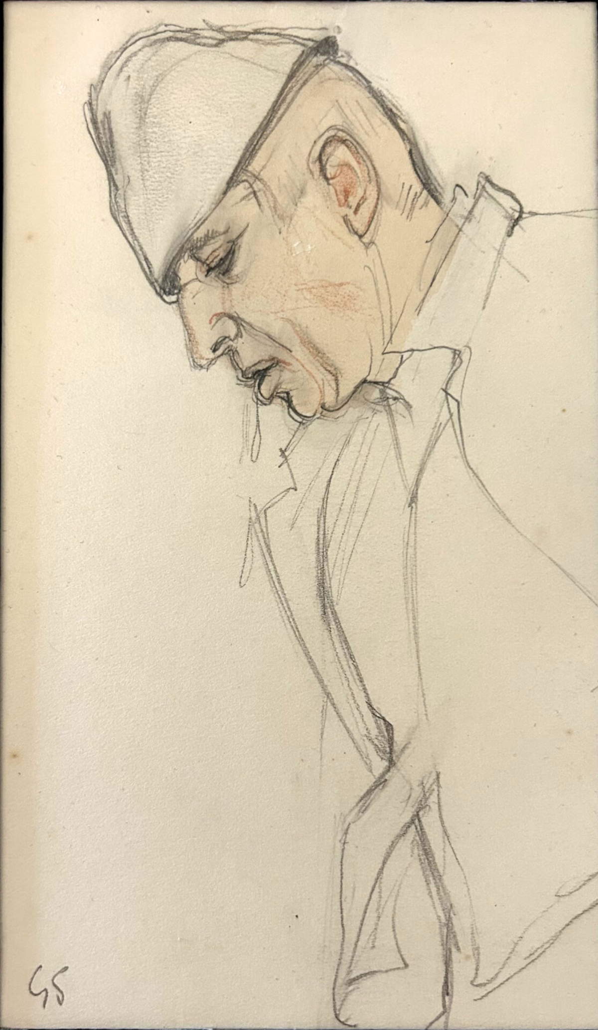 Gino Sandri, Senza titolo (Disegno su carta; Collezione privata)