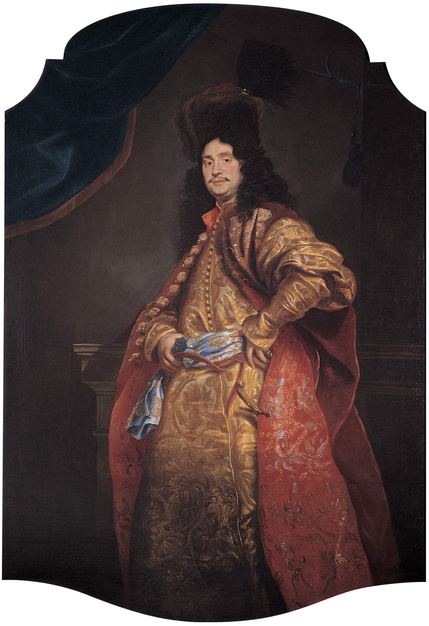 Franz Luyckx von Leuxenstem, Portrait de Giovanni Agostino Durazzo habillé à la turque