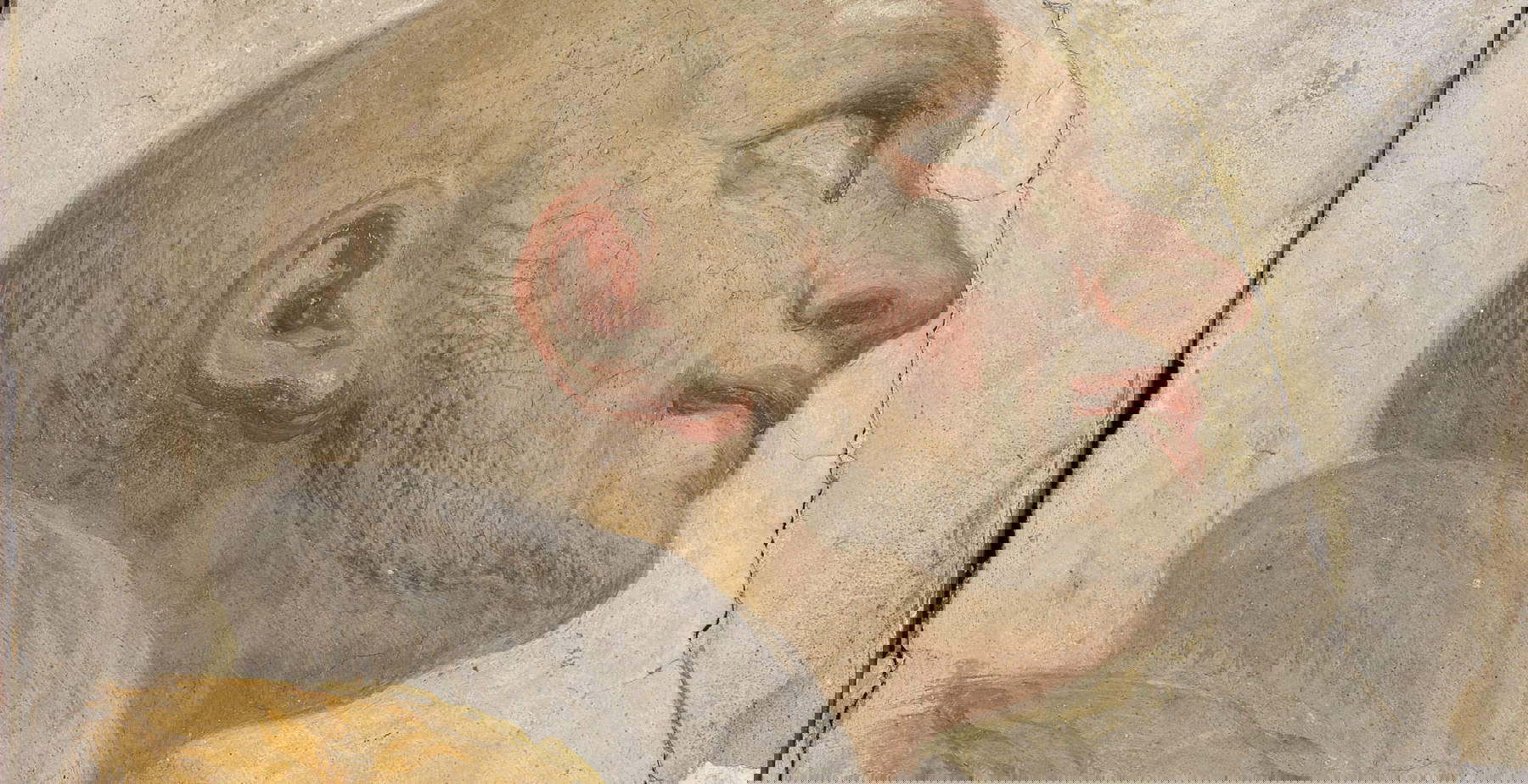 Génova, hallado un precioso fresco de Giovanni Andrea Carlone: el único superviviente de una espectacular bóveda