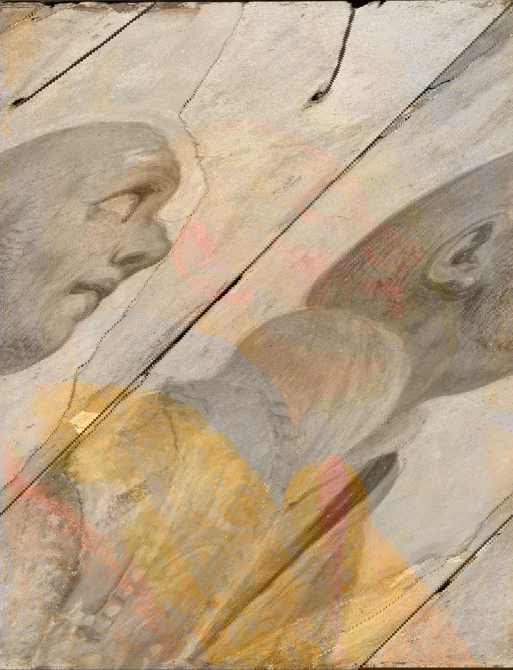 Giovanni Andrea Carlone, San Ignacio (1683; fresco aislado, 55 x 73 cm; Génova, colección particular)