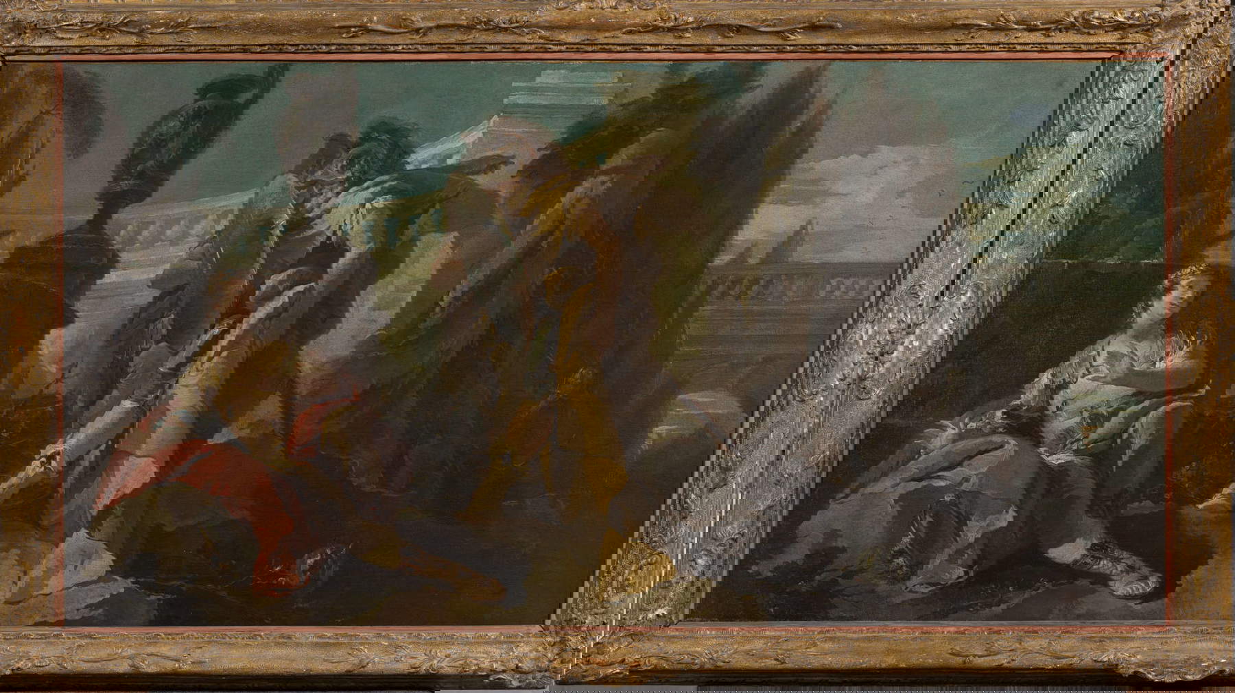 Giovanni Battista Tiepolo, Rinaldo si specchia nello scudo di Ubaldo