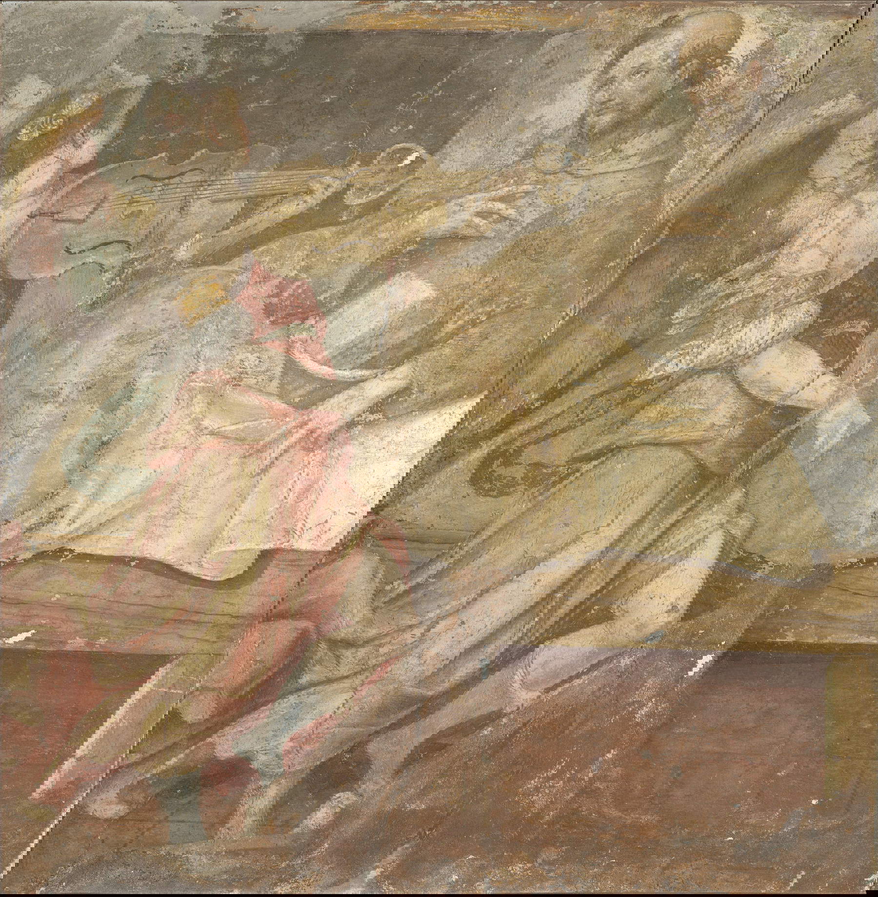 Giovanni Battista Trotti dit Malosso, Extase de saint François (Collection privée)