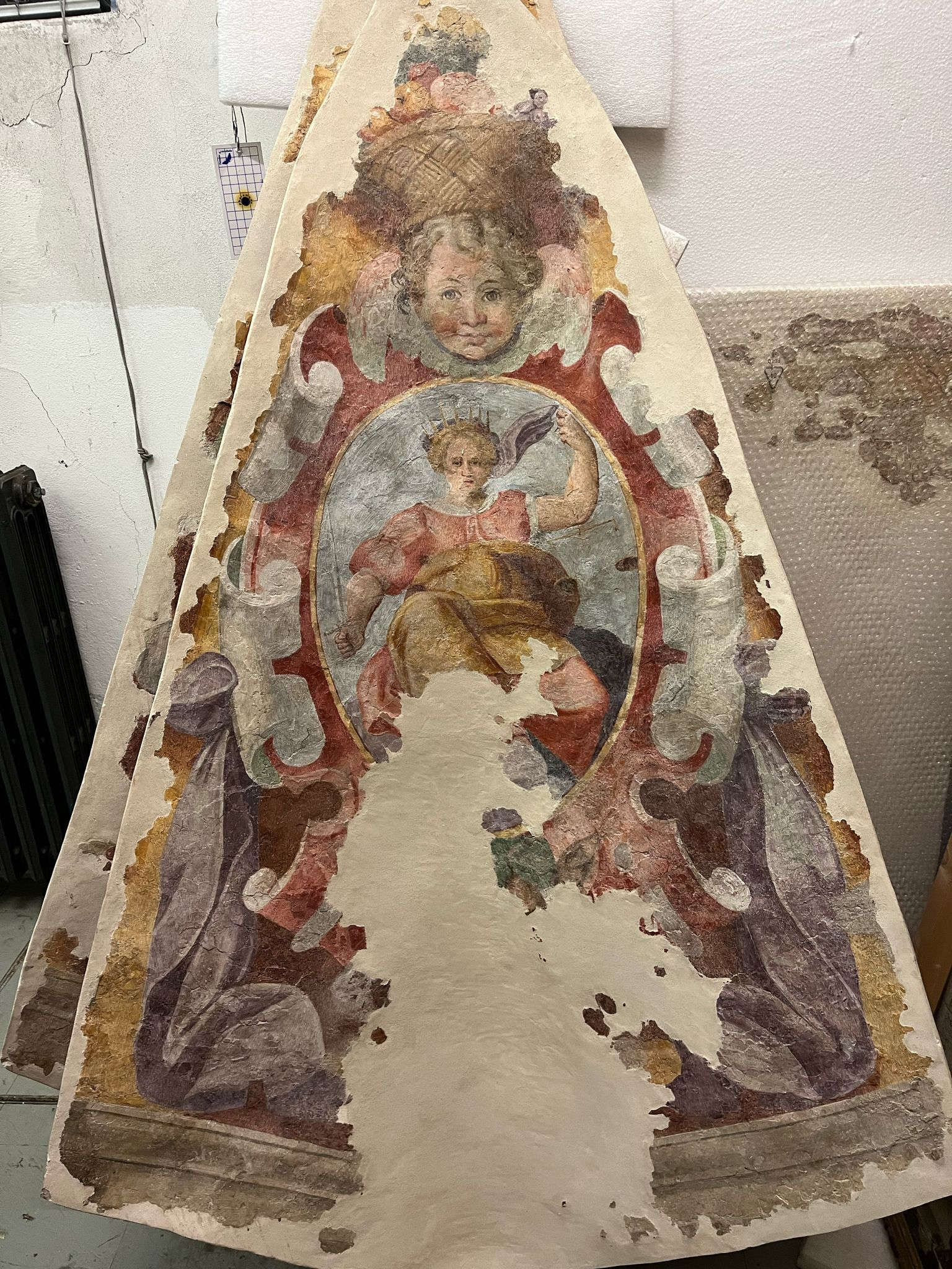 Giovanni Battista Trotti dit Malosso, Plume avec justice (Crémone, Musée civique 