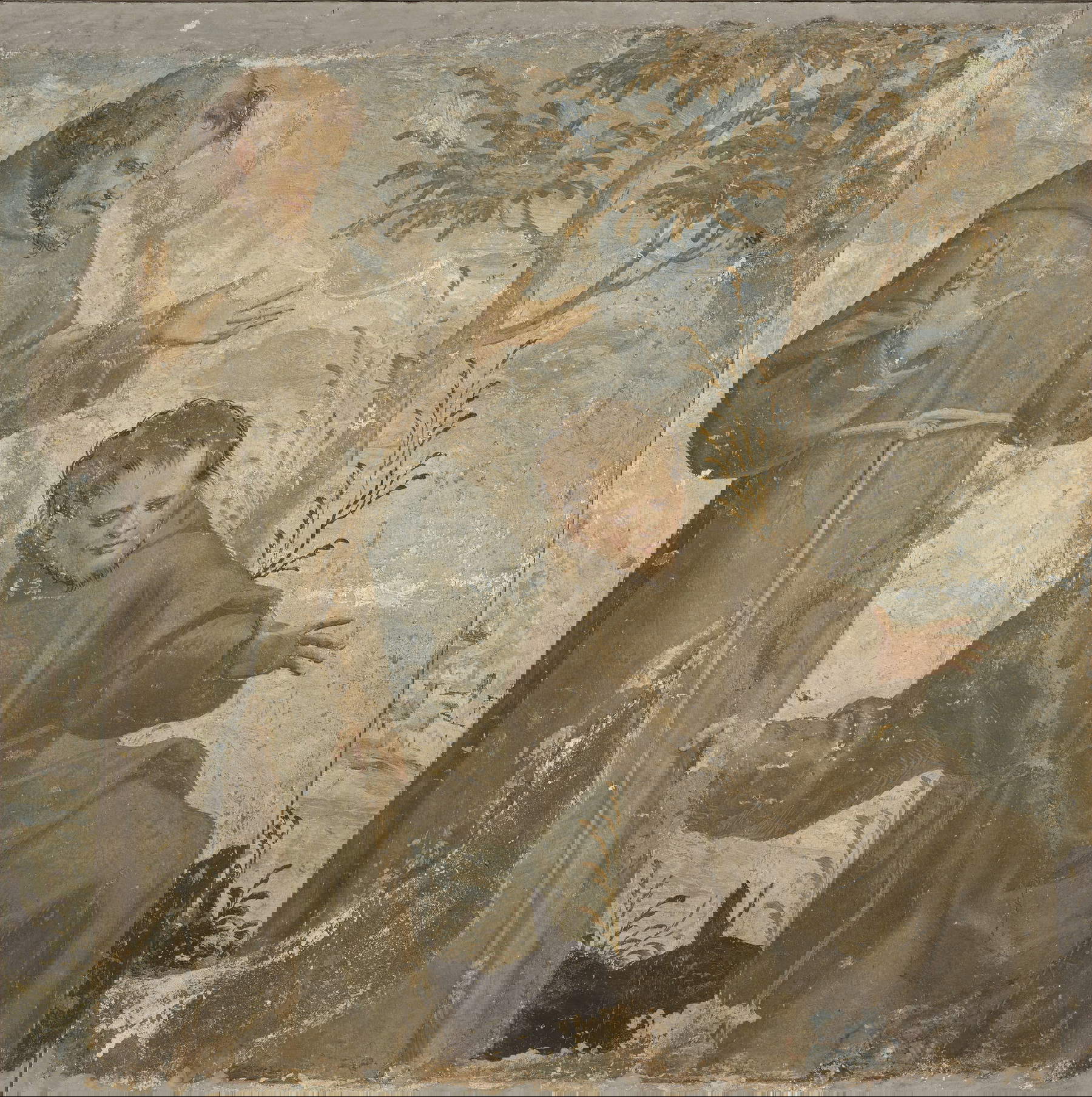 Giovanni Battista Trotti dit Malosso, Saint François transforme l'argent en serpents (Collection privée)