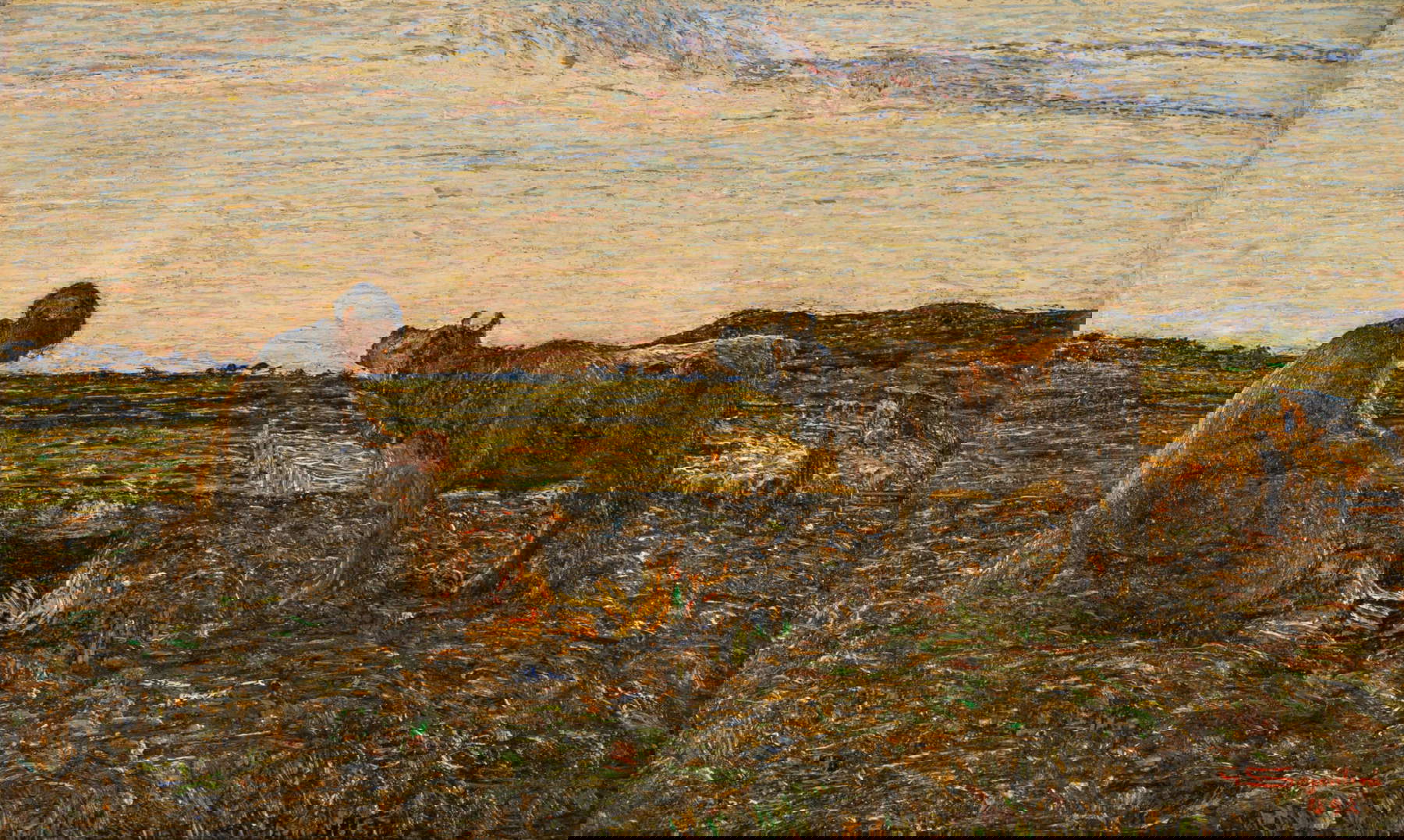 Giovanni Segantini, L'ora mesta Giovanni Segantini, L'ora mesta