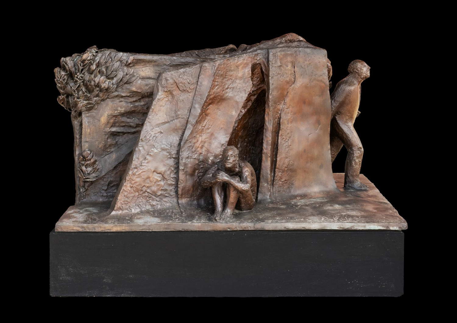 Giuliano Vangi, Great Tale (bronze)
