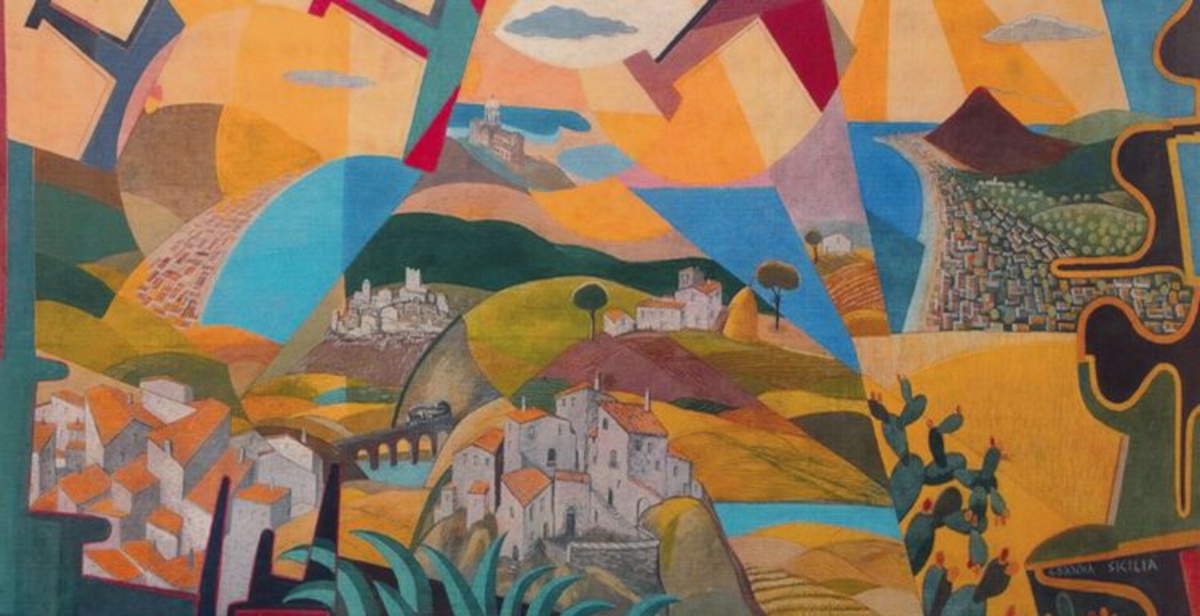 Futurismus und sizilianische Meister im Centuripe: Balla, Boccioni, Depero und andere