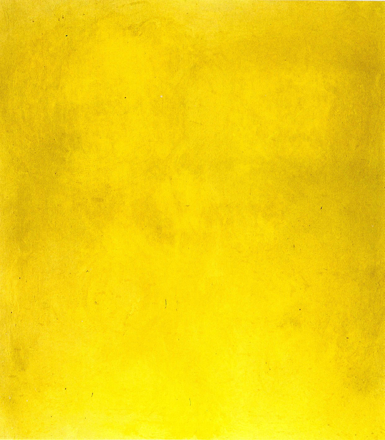 Giulio Turcato, In giallo (1979; olio e tecnica mista su tela, 150 x 130 cm)