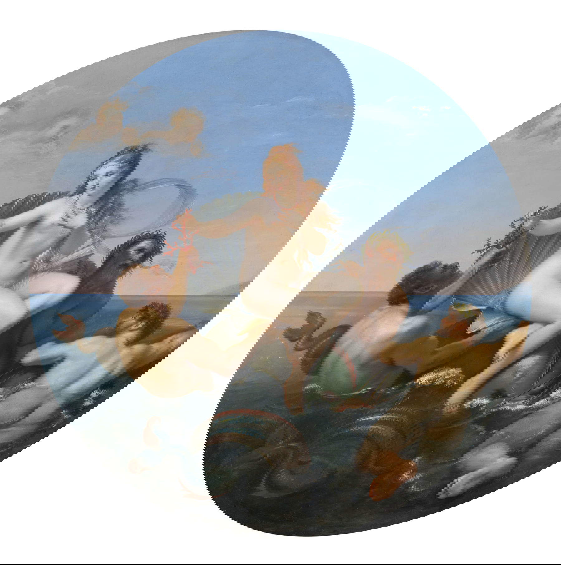 Giuseppe Bezzuoli, Galatea or Birth of Venus