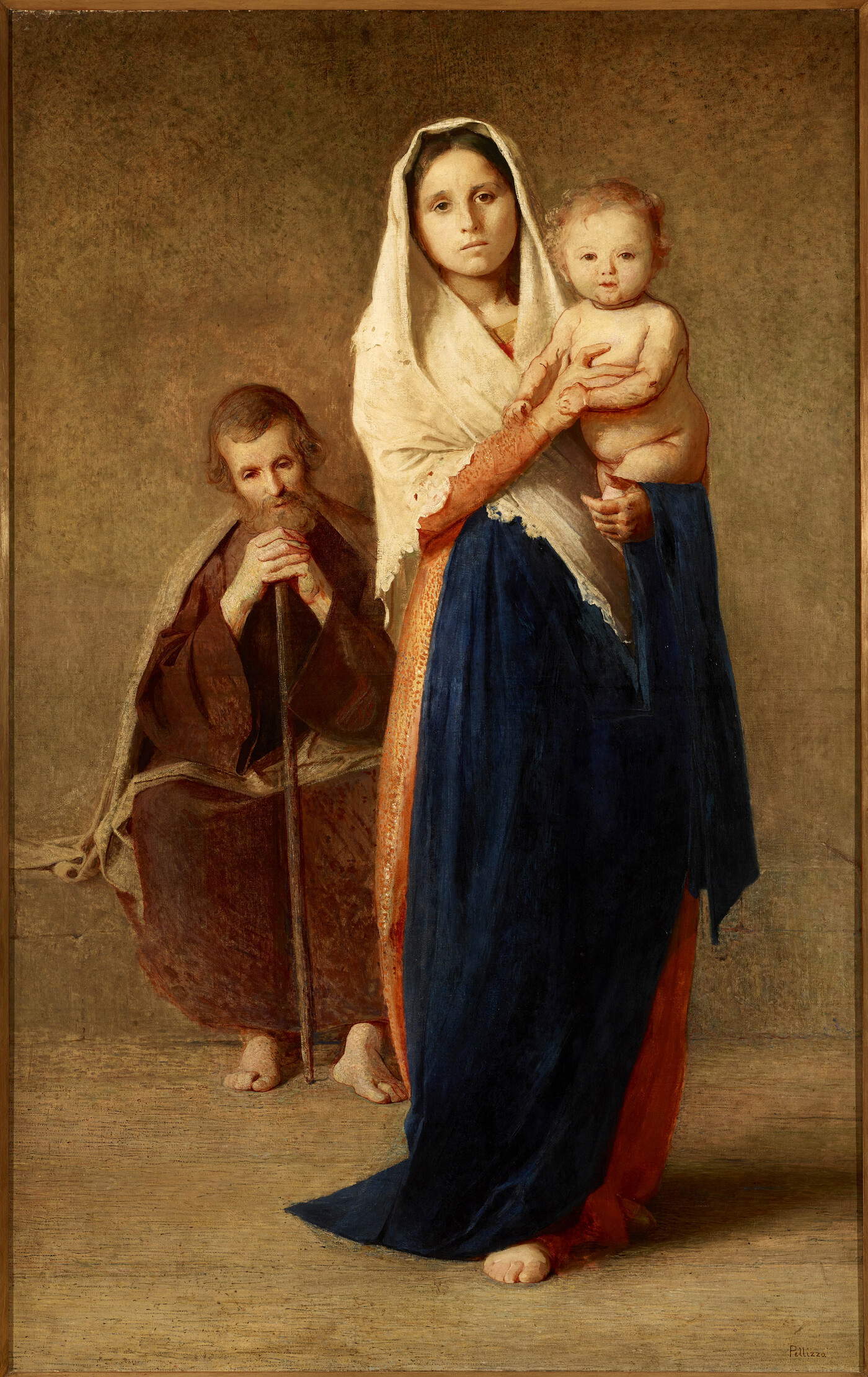Giuseppe Pellizza da Volpedo, Heilige Familie (1892).