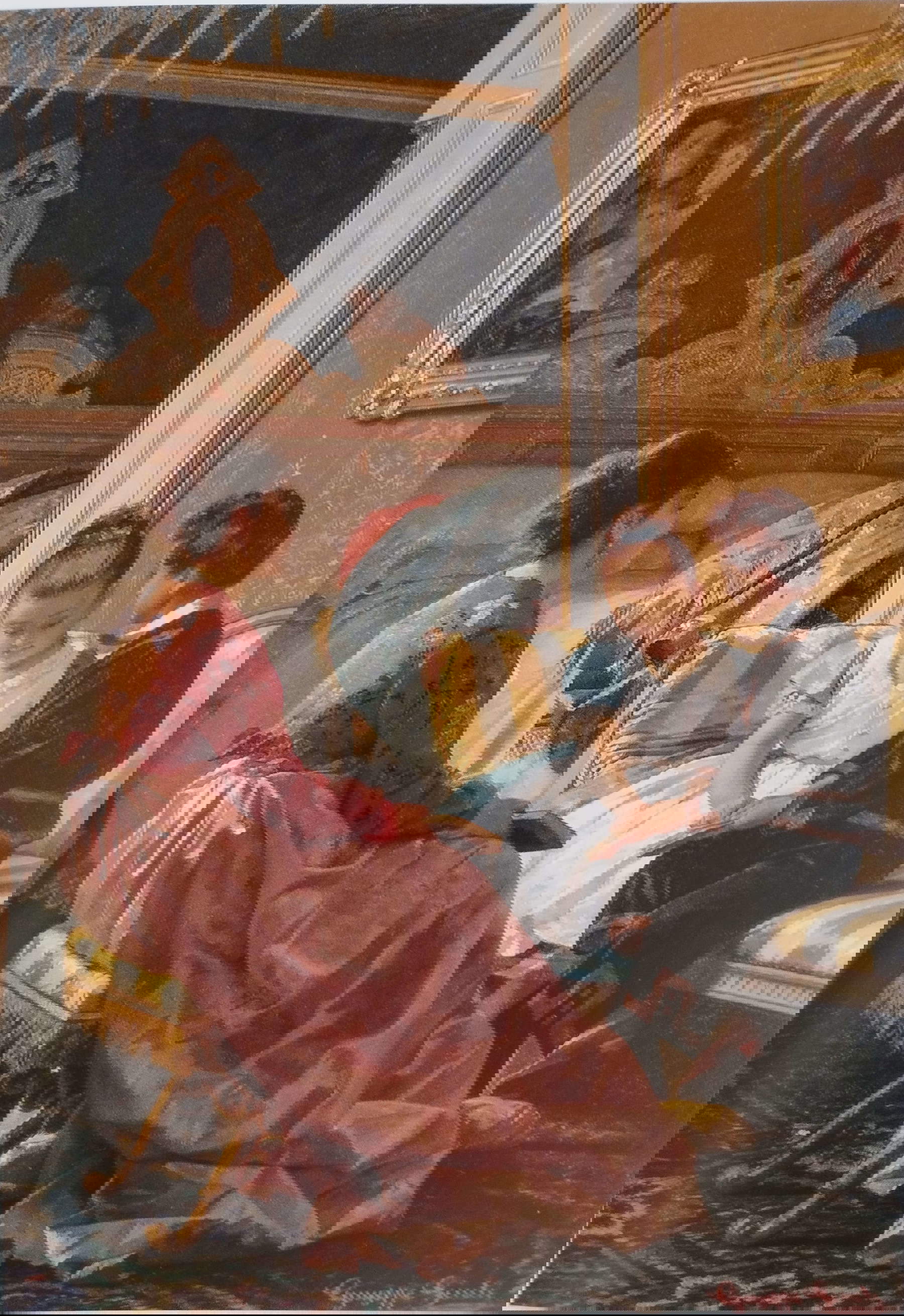 Giuseppe Sciuti, Education (1870; Private collection)