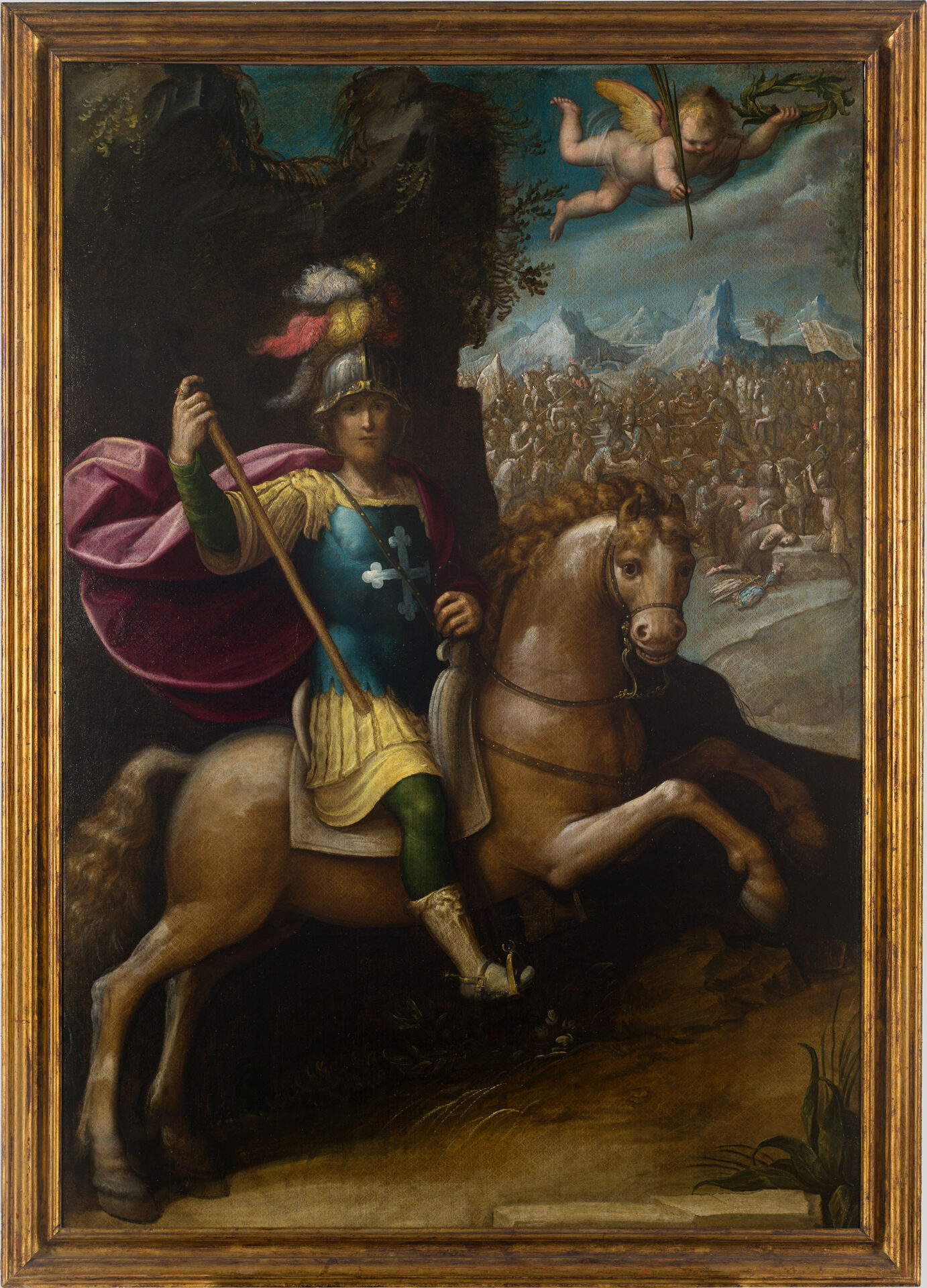 Guglielmo Caccia, genannt Moncalvo, Heiliger Mauritius zu Pferd (um 1620; Turin, Königliche Museen). Foto: Stiftung JRC La Venaria Reale