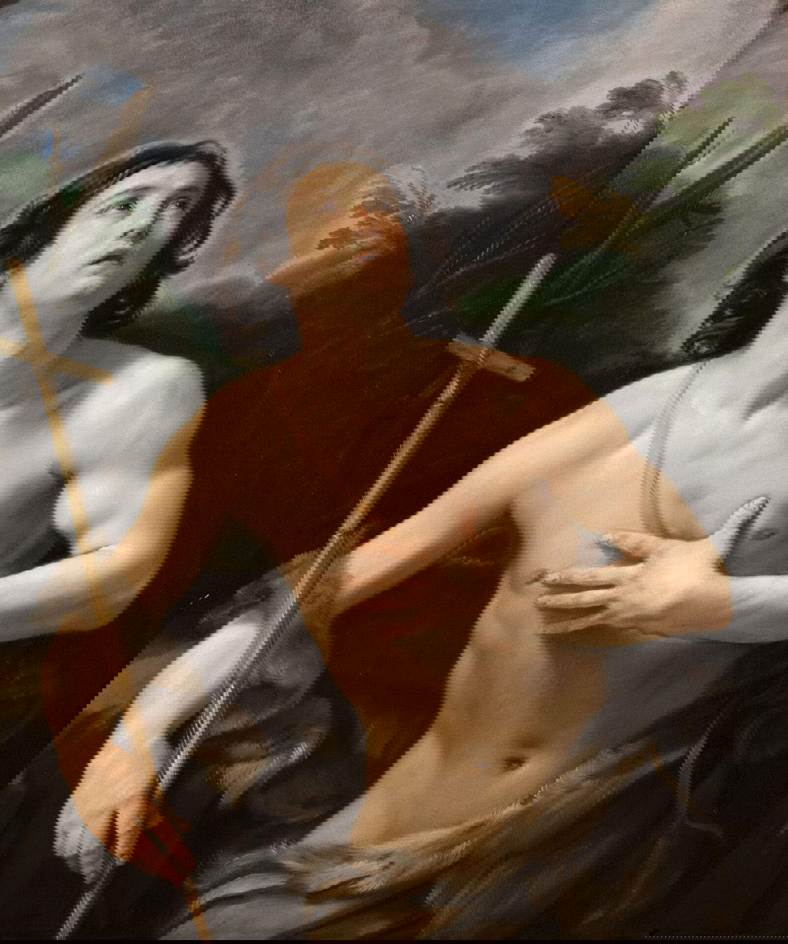 Guido Reni, San Giovanni Battista (1635 circa; olio su tela; Torino, Musei Reali - Galleria Sabauda)