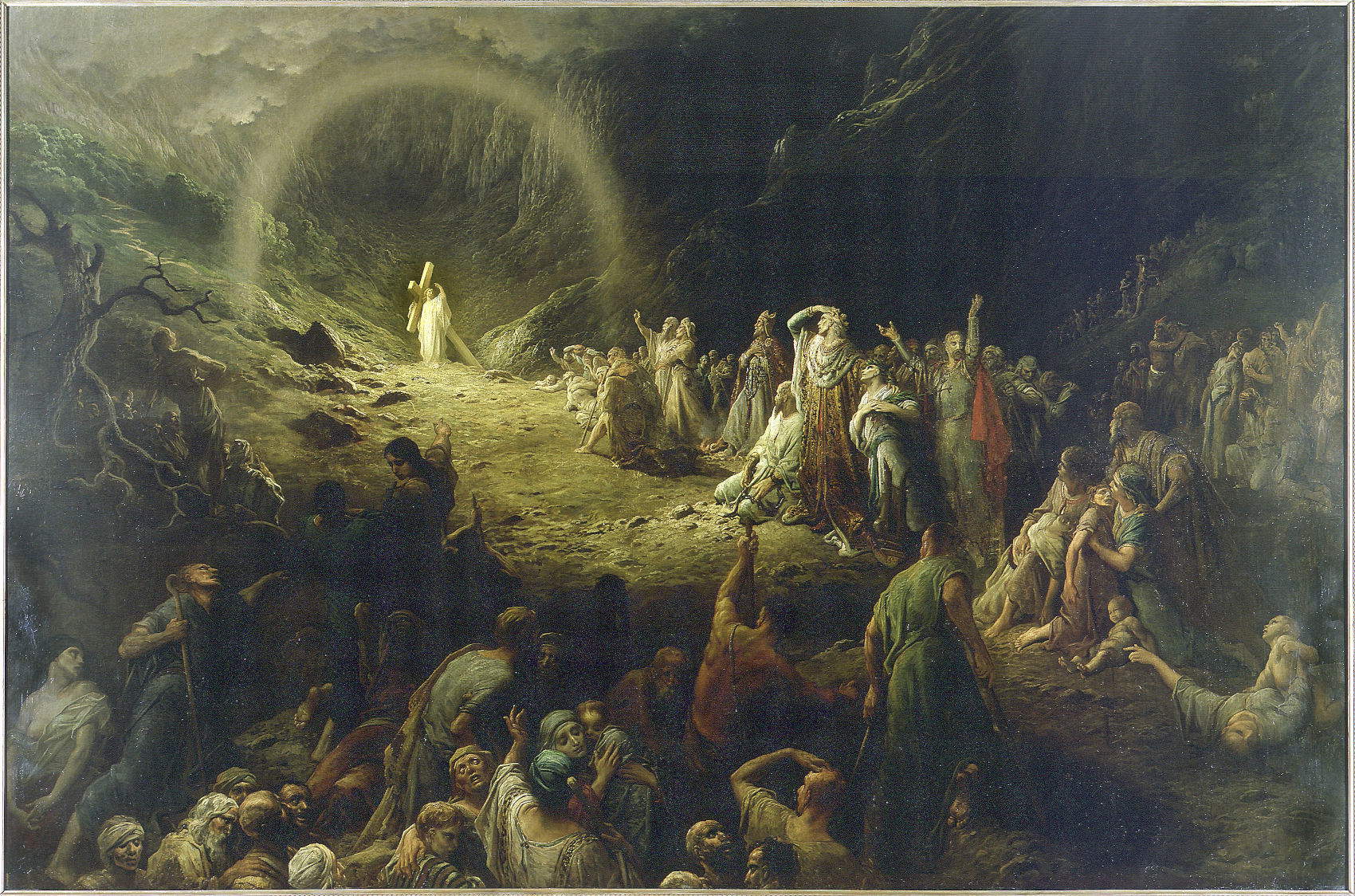 Gustave Dor&eacute;, Das Tal der Tränen (1883, Öl auf Leinwand, 423,5 x 627 cm; Paris, Petit Palais, Mus&eacute;e des Beaux-Arts de la Ville de Paris) &copy;Petit Palais / Roger-Viollet