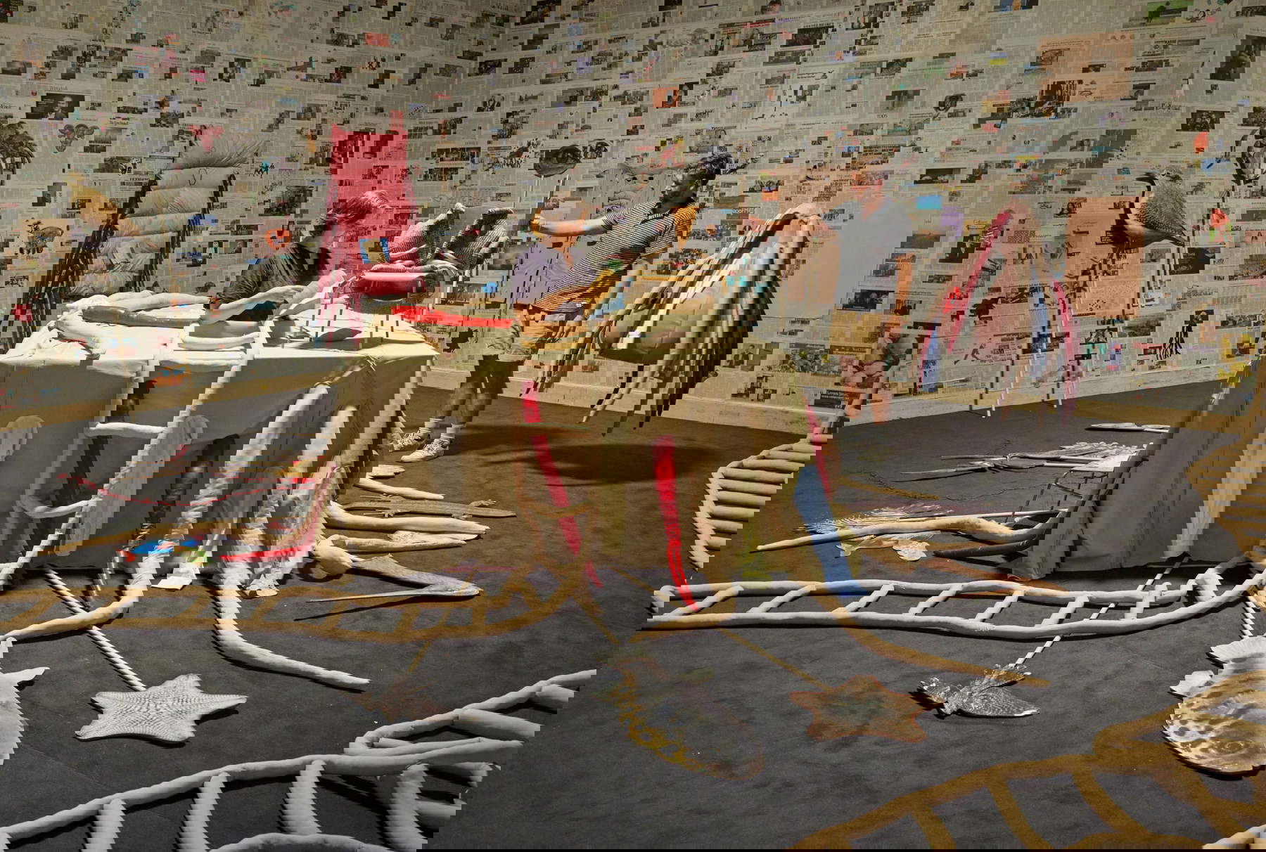 Allestimenti. Foto di David Levene