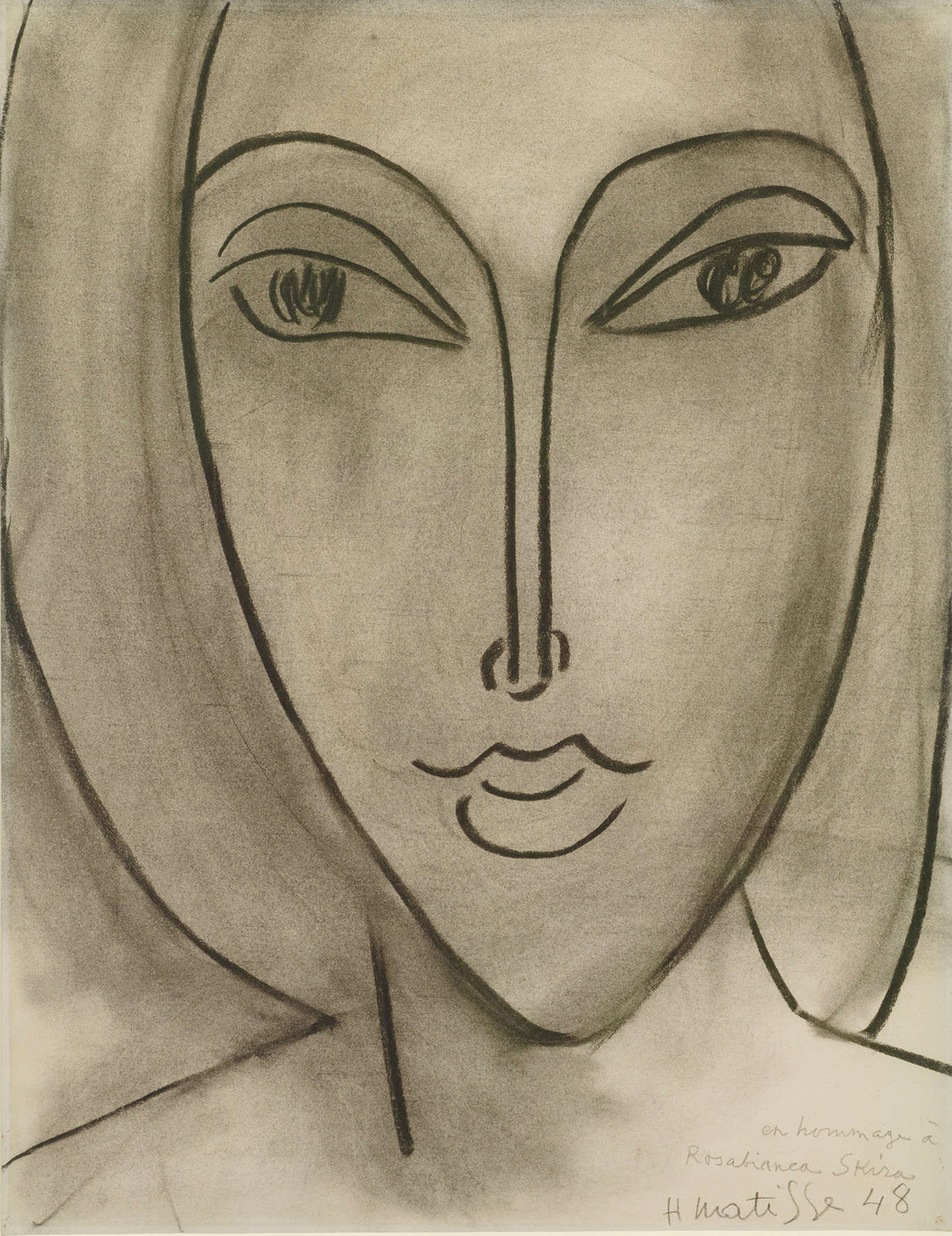 Henri Matisse, Portrait de Rosabianca Skira (1948; Vienna, Heidi Horten Collection)