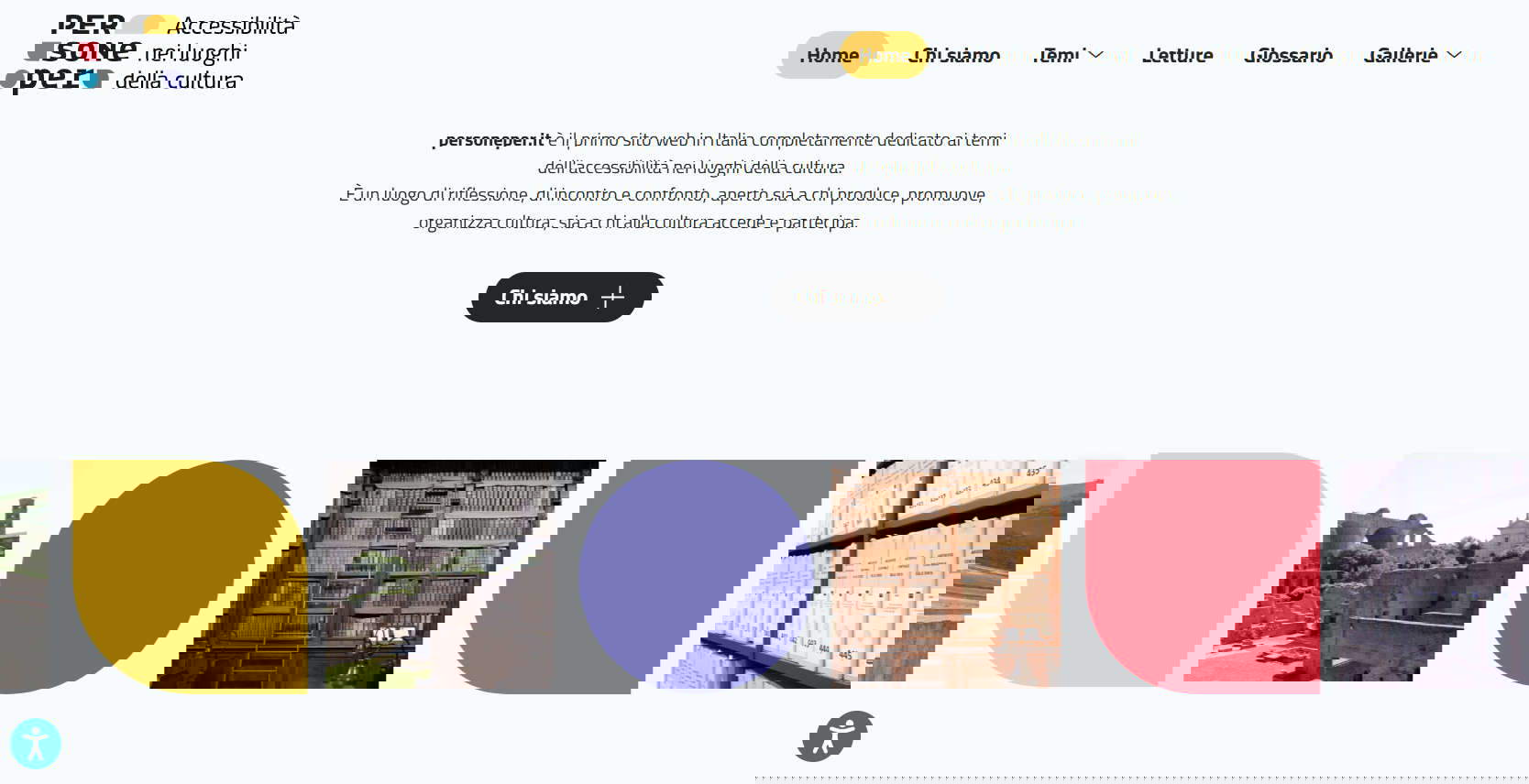 Nace la pionera plataforma de accesibilidad del Ministerio de Cultura personeper.it