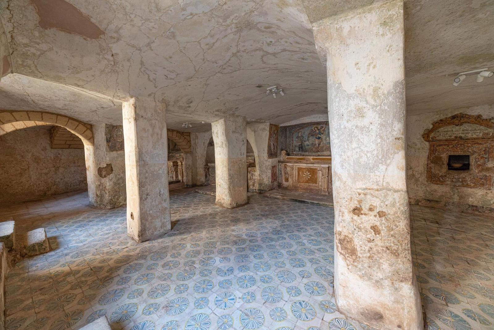 L&rsquo;Ipogeo di San Michele delle Grotte ad Altamura. Foto: Banca Popolare di Puglia e Basilicata