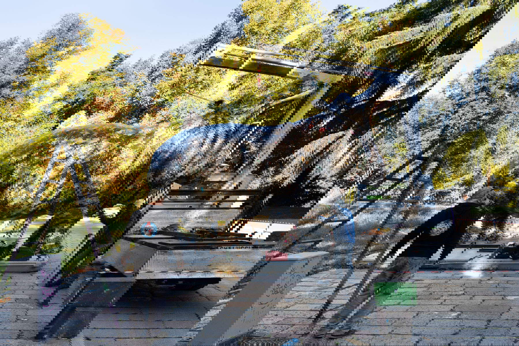 Das Nilpferd von Jacopo Allegrucci. Foto: Gianluca Di Ioia &copy; Triennale Mailand