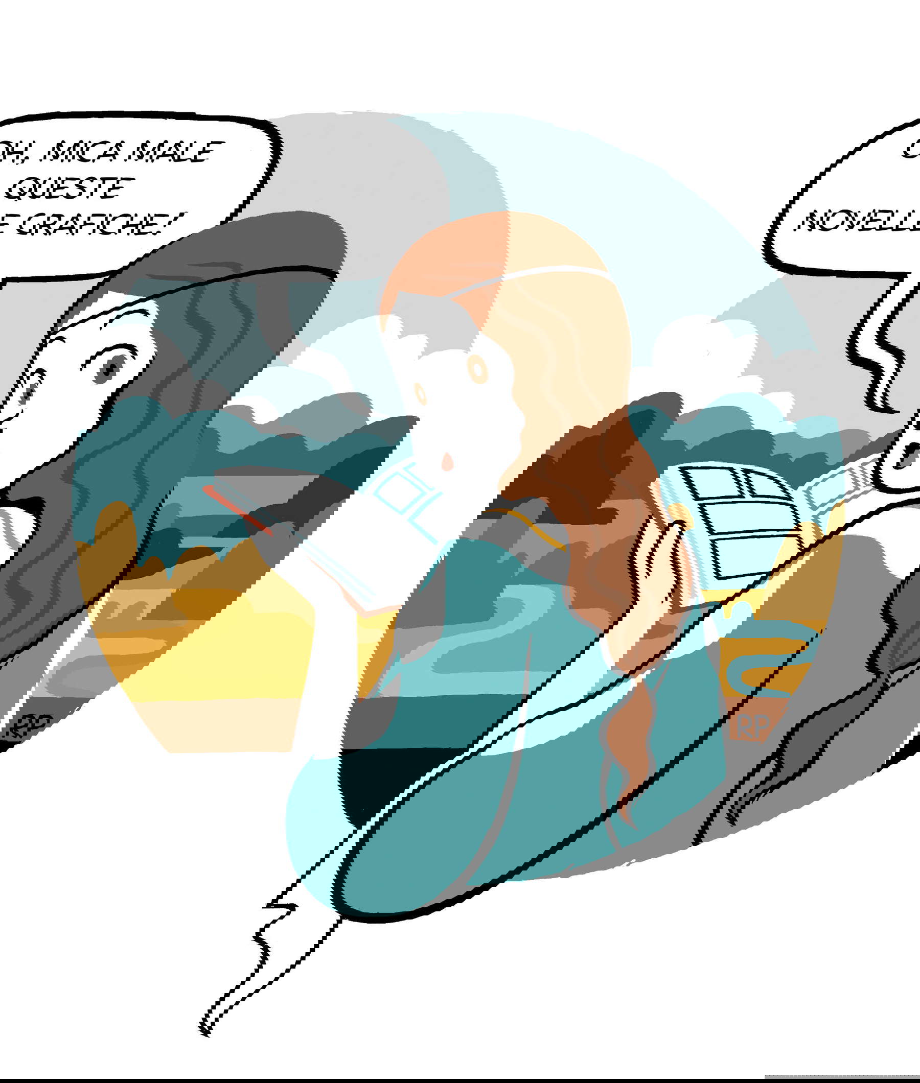 Isa - Ilustración de Rita Petruccioli y Lorenzo Ghetti. Cortesía de RULEZ.