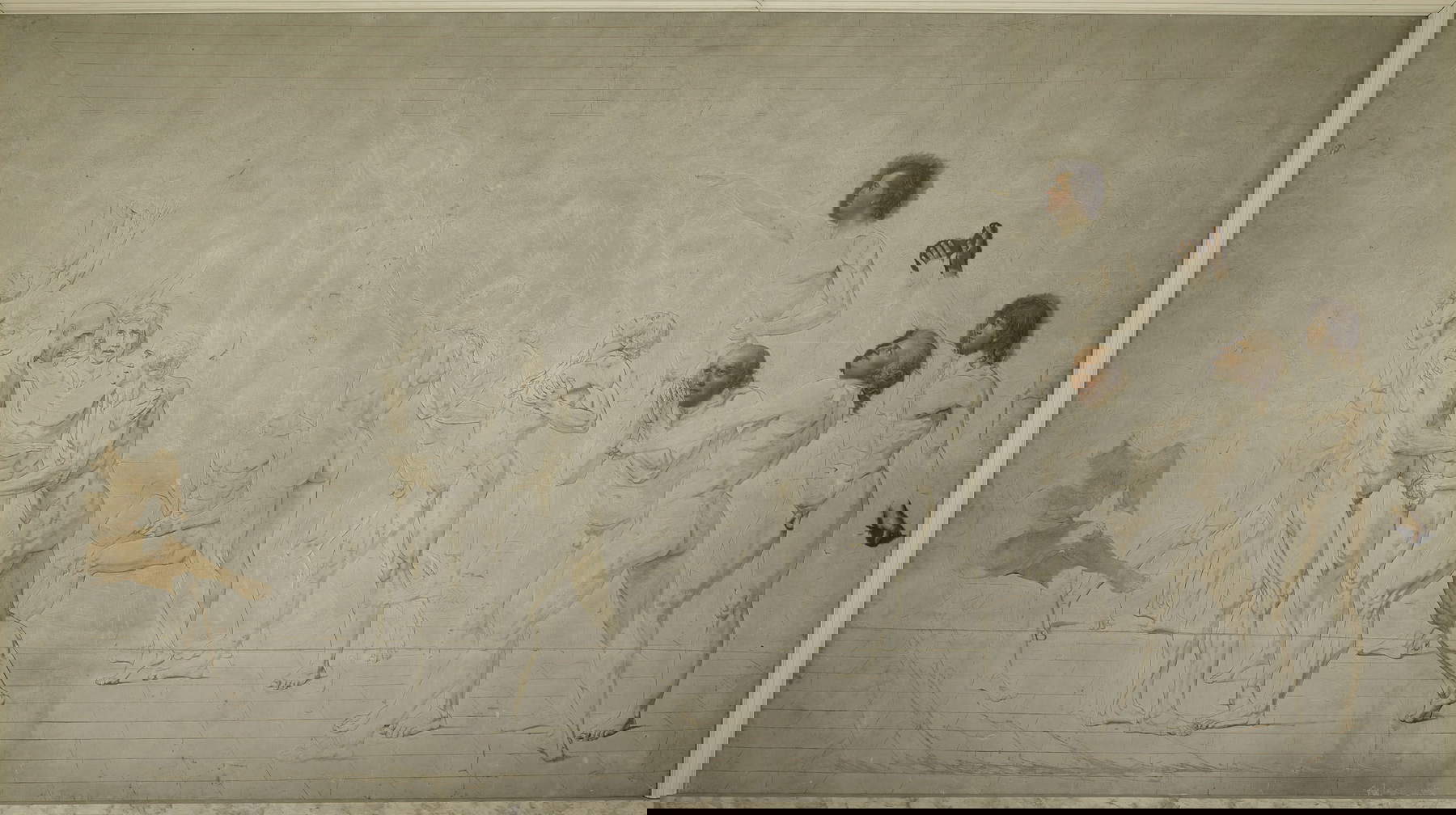 Jacques-Louis David, Der Schwur des Pallacords (Schloss Versailles). Foto: Franck Raux &copy; GrandPalaisRmn