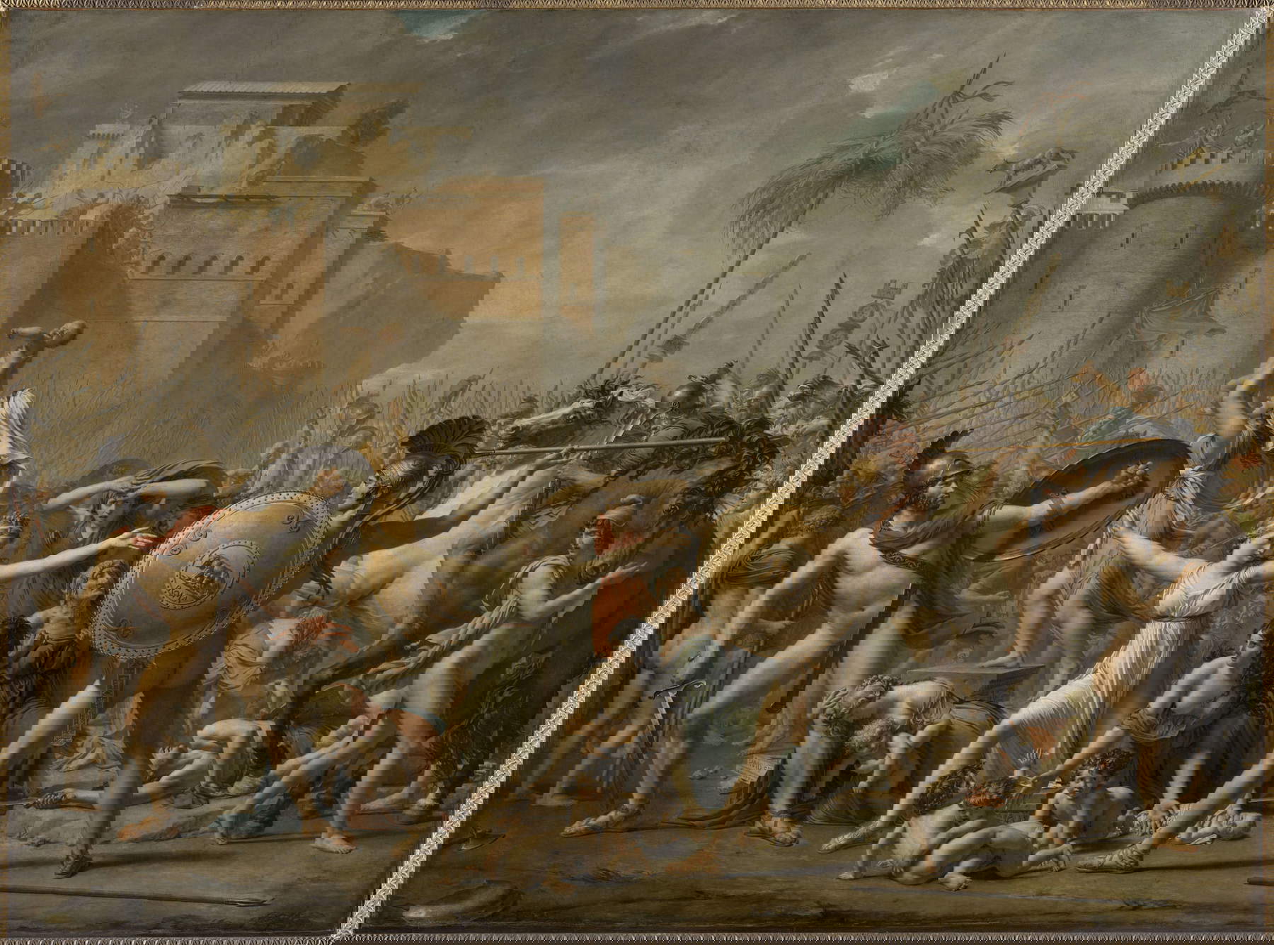 Jacques-Louis David, Le Sabine (Paris, Louvre). Fotos: Mathieu Rabeau, Sylvie Chan-Liat &copy; GrandPalaisRmn