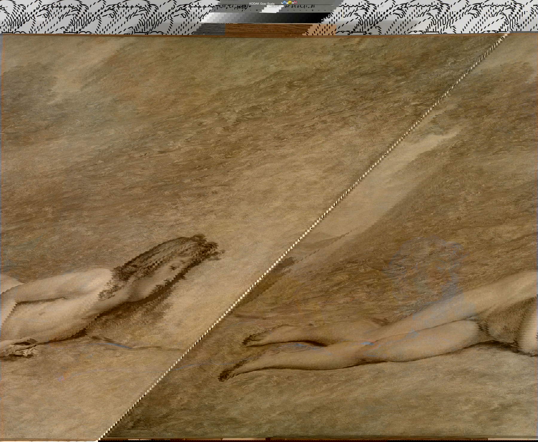 Jacques-Louis David, Der Tod des jungen Sarges (Avignon, Mus&eacute;e Calvet)