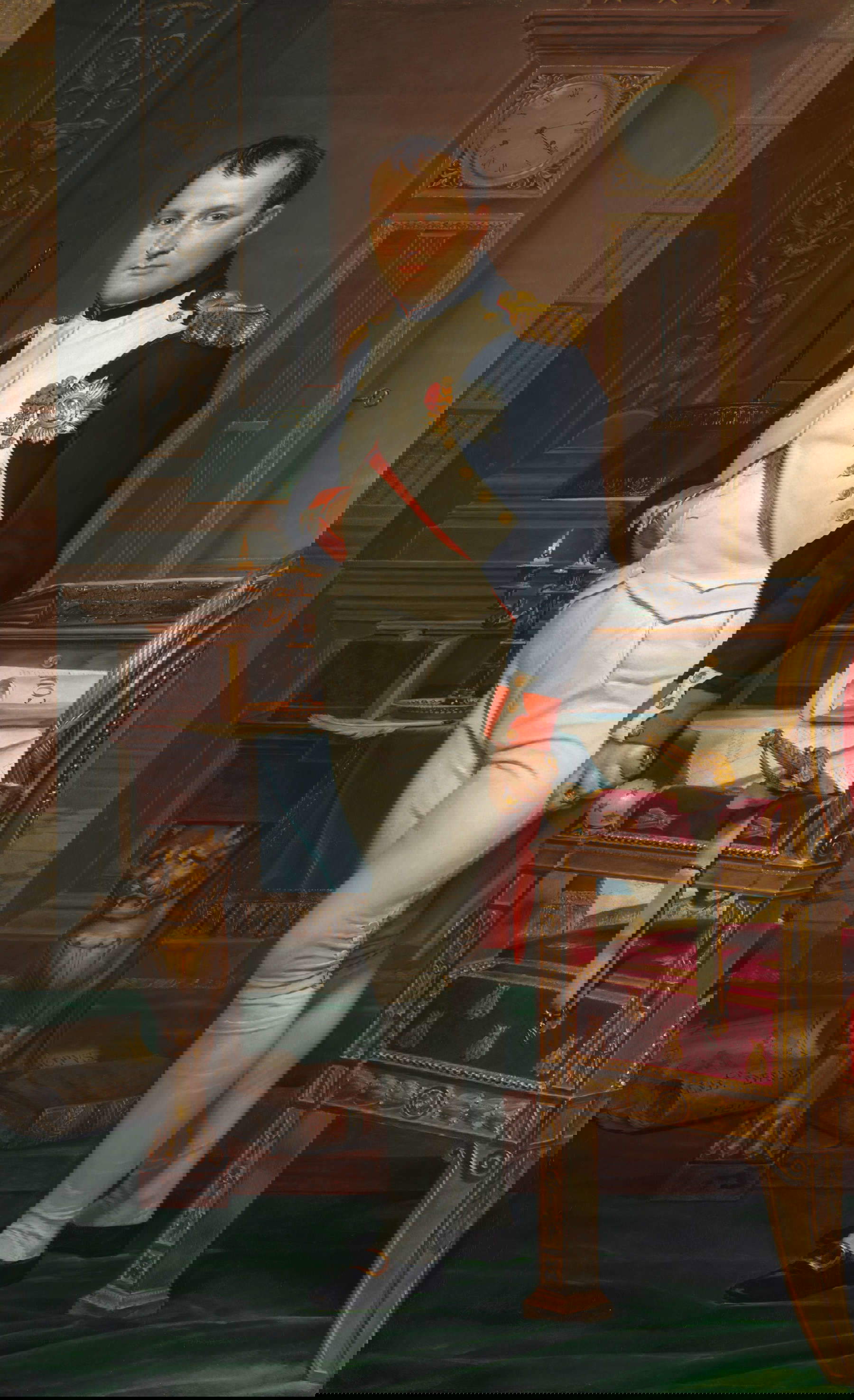 Jacques-Louis David, Napoleon in seinem Arbeitszimmer (Washington, National Gallery of Art)