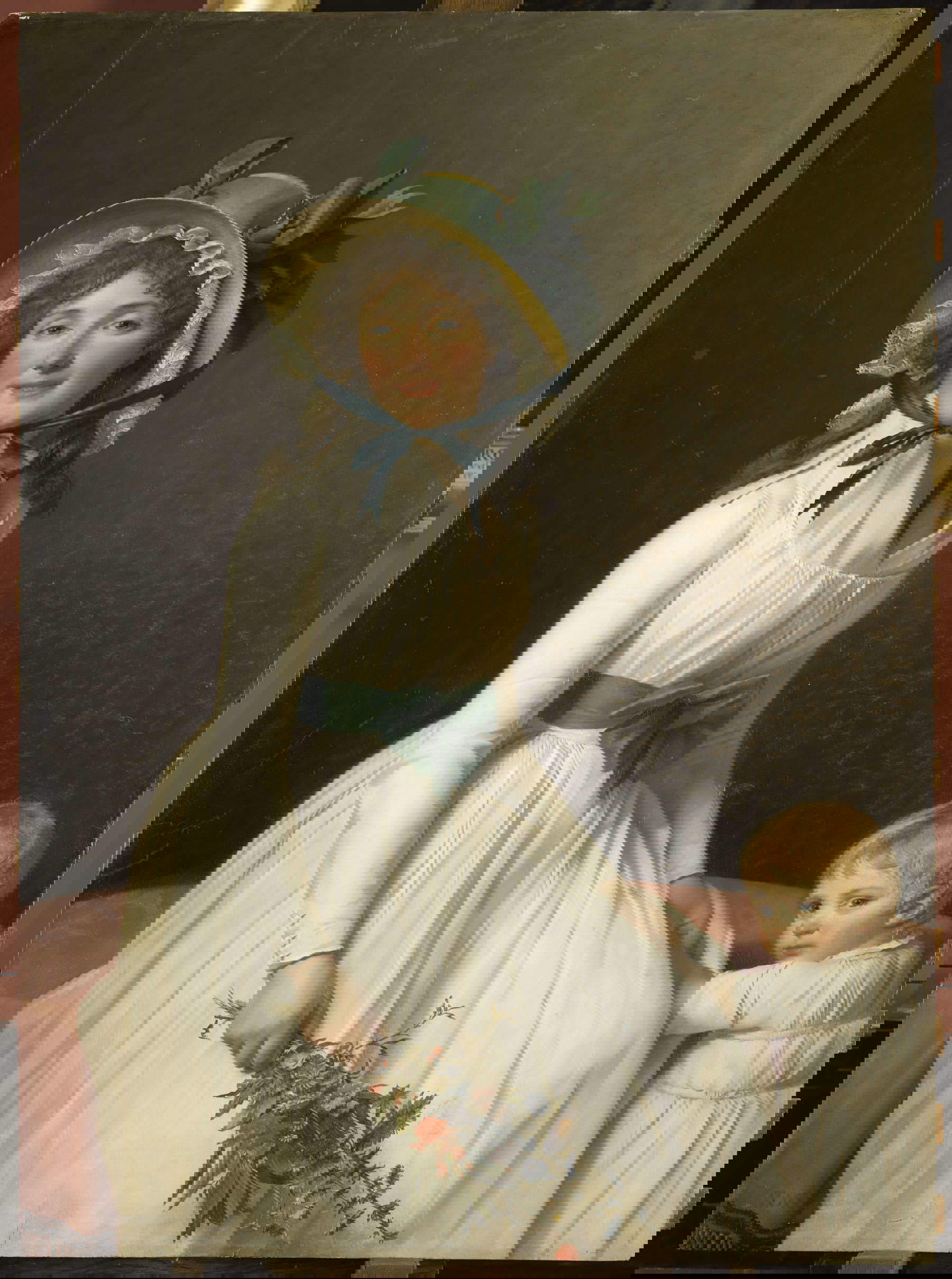 Jacques-Louis David, Porträt von Madame Pierre S&eacute;riziat (Paris, Louvre). Foto: Franck Raux &copy; GrandPalaisRmn