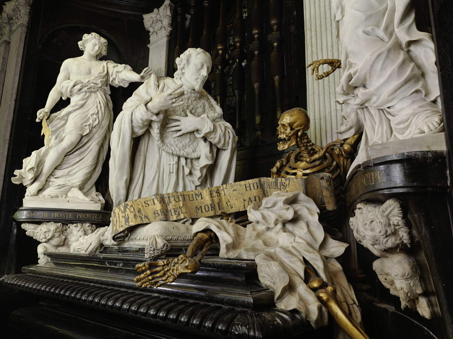 Jean del Cour, Monumento funebre del vescovo Allamont