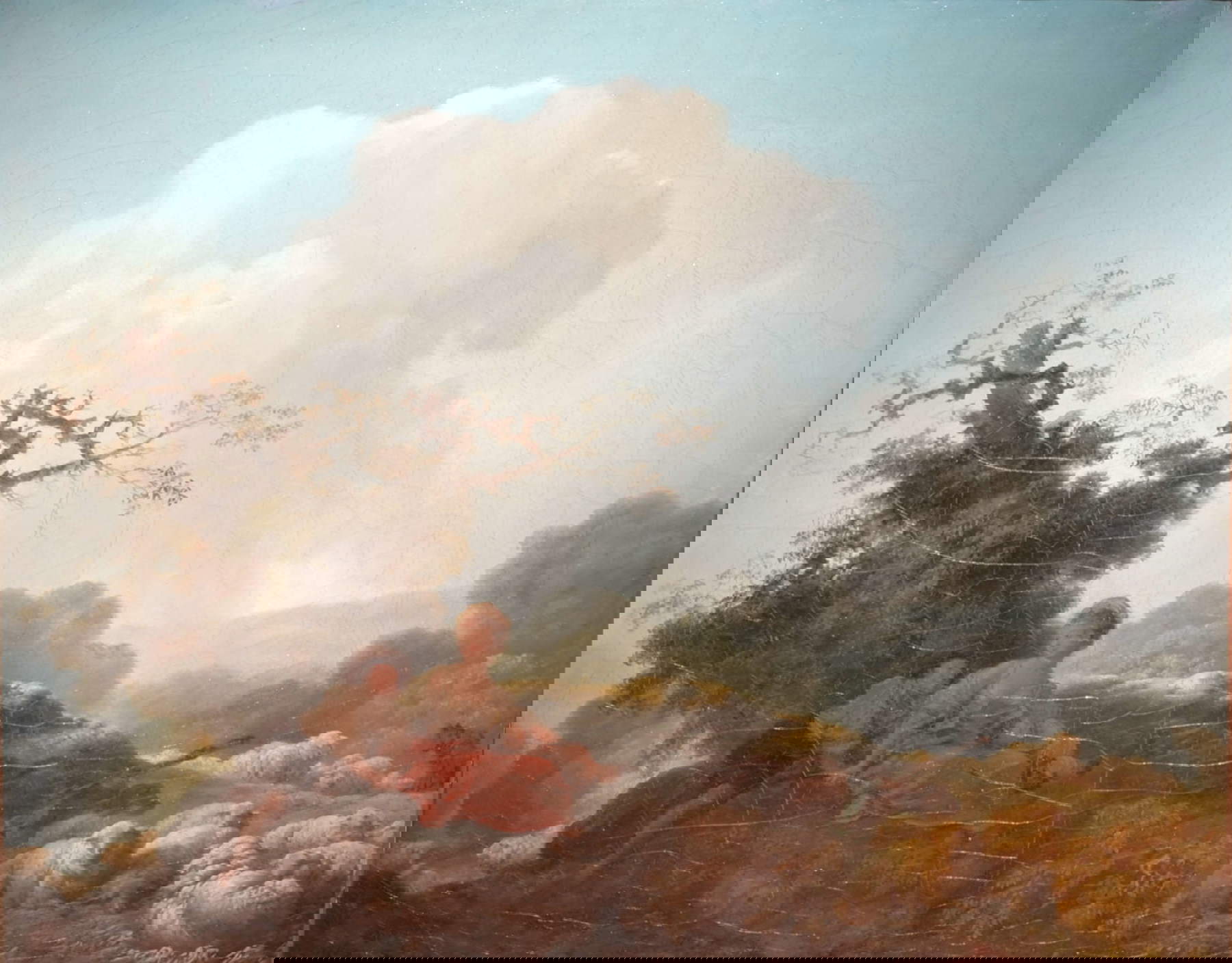 Jean Honor&eacute; Fragonard, Annette at Twenty (c. 1762; oil on canvas, 36 x 45 cm; Rome, National Galleries of Ancient Art, Palazzo Barberini and Galleria Corsini)