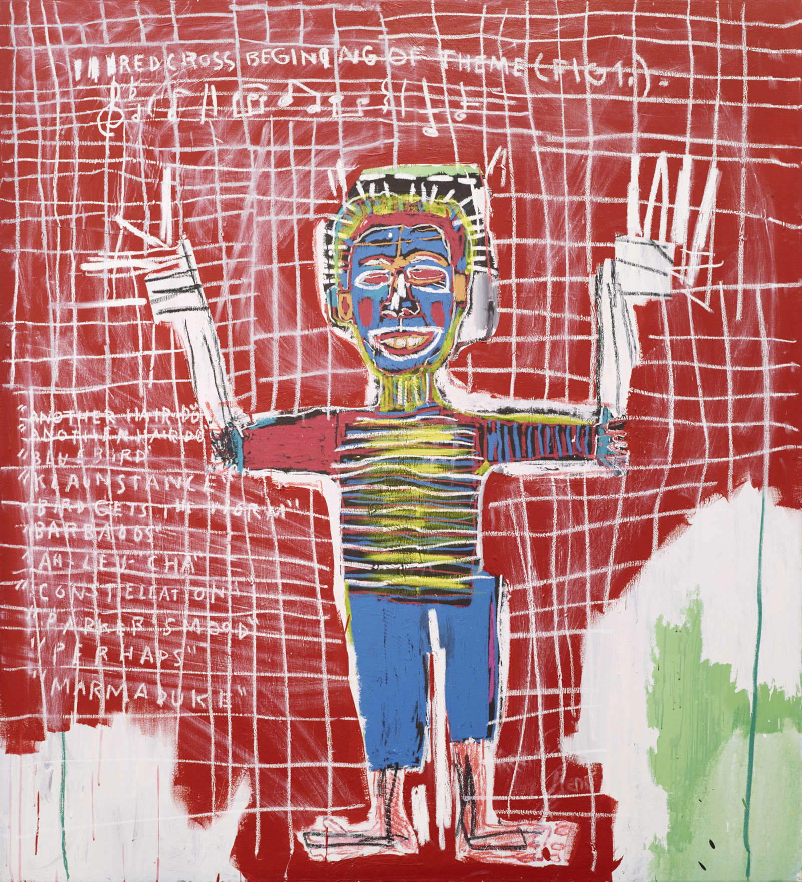 Jean-Michel Basquiat, Red Savoy (1983; Vienna, Heidi Horten Collection)