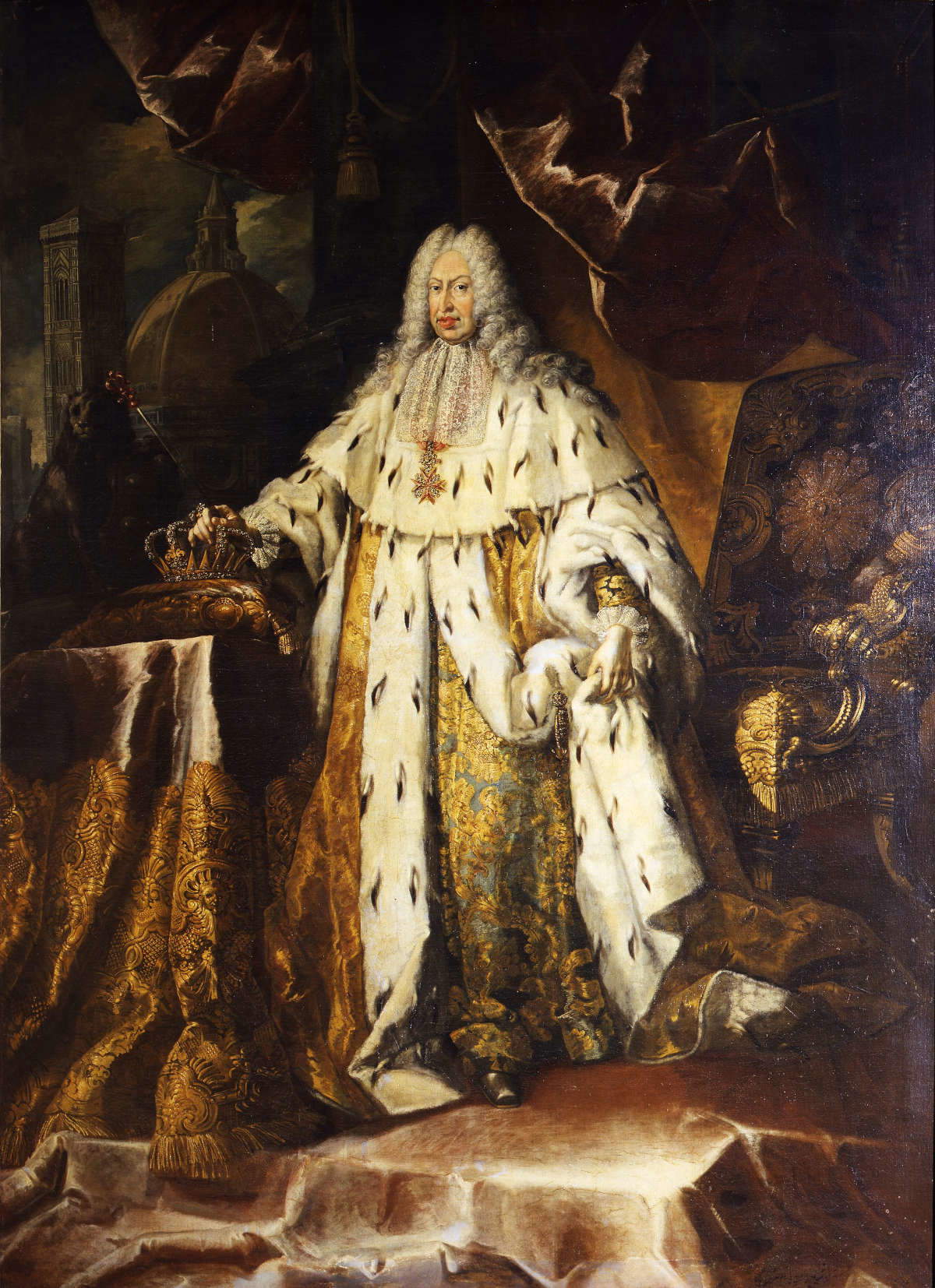 Joan Richter, Ritratto di Giangastone de' Medici, Granduca di Toscana