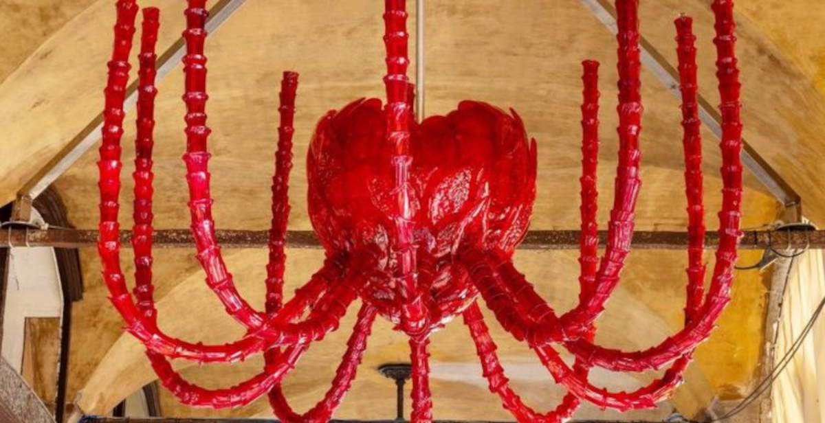 Murano Illumina il Mondo brings twelve new artist chandeliers to St. Mark's Square