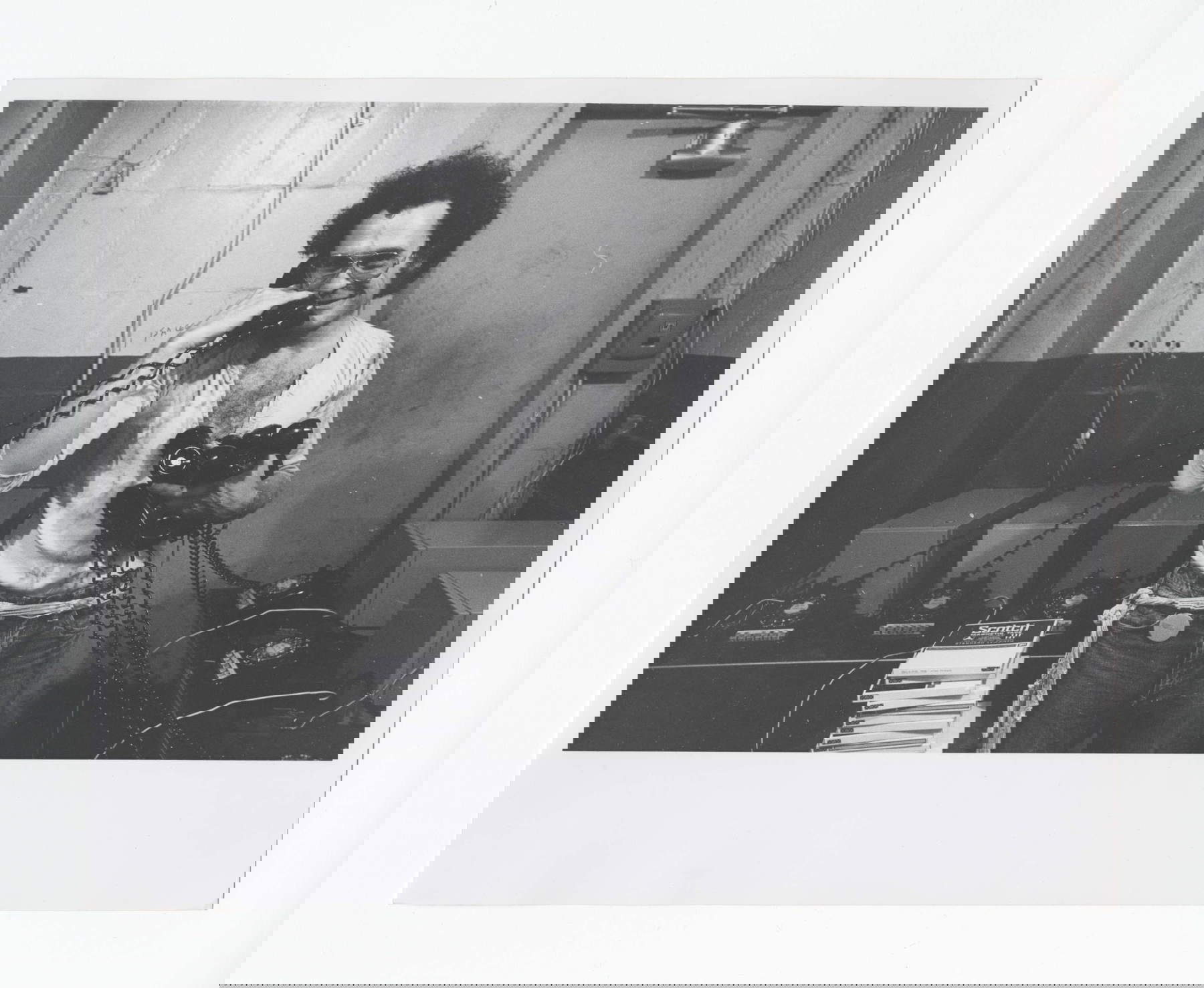 John Giorno avec Dial-A-Poem (1970). Avec l'aimable autorisation de Giorno Poetry Systems