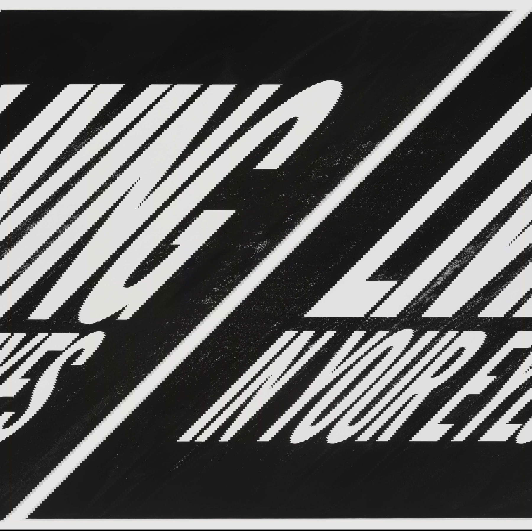 John Giorno, Living in your eyes (2015 ; acrylique sur toile, 122 x 122 cm). Avec l'aimable autorisation de Giorno Poetry Systems