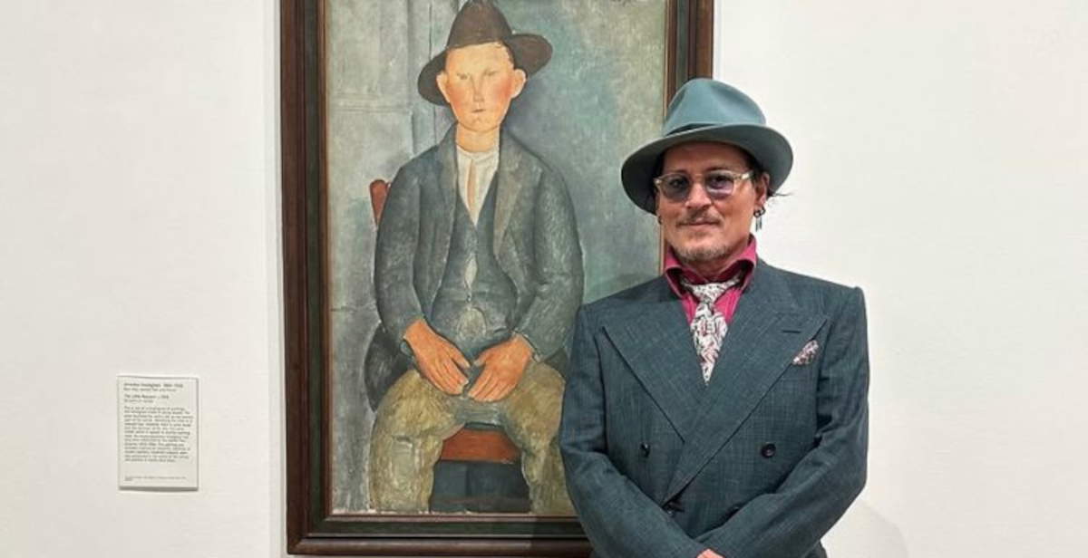 Johnny Depp in der Tate Modern für Modigliani: UK-Premiere seines neuen Films enthüllt