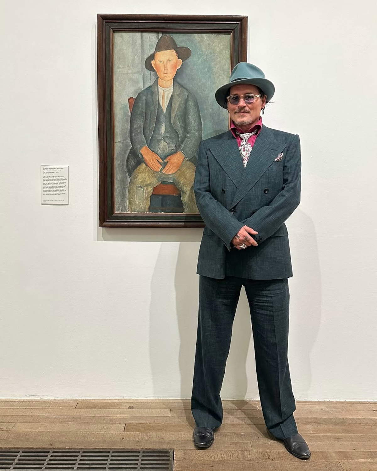 Johnny Depp alla Tate Modern per Modigliani