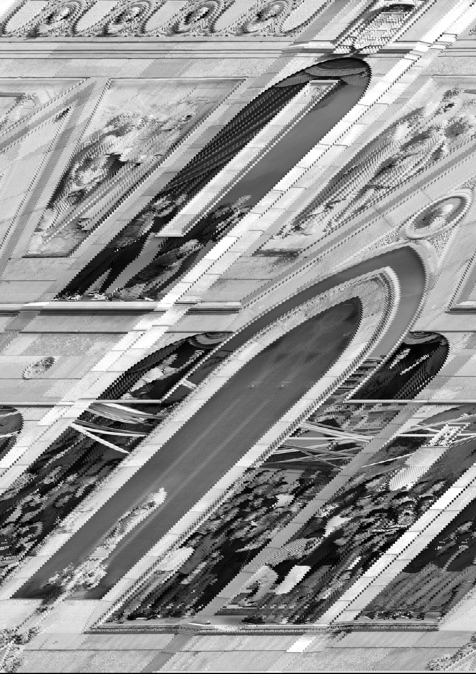 JR, dettaglio della fotografia tratta dalla serie Chronicles (2024)