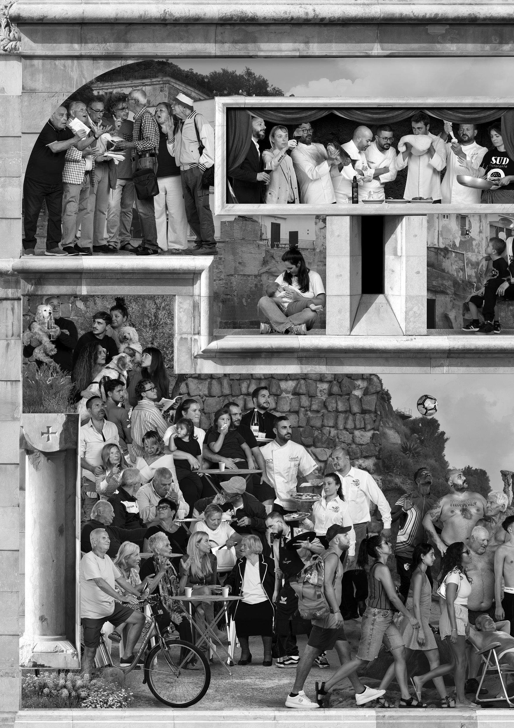 JR, dettaglio della fotografia tratta dalla serie Chronicles (2024)