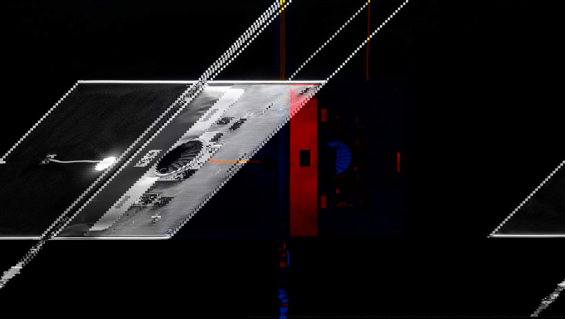 Kevin Abosch, Parallaxe (2025; Mailand, Palazzo Citterio) Mit freundlicher Genehmigung des Künstlers