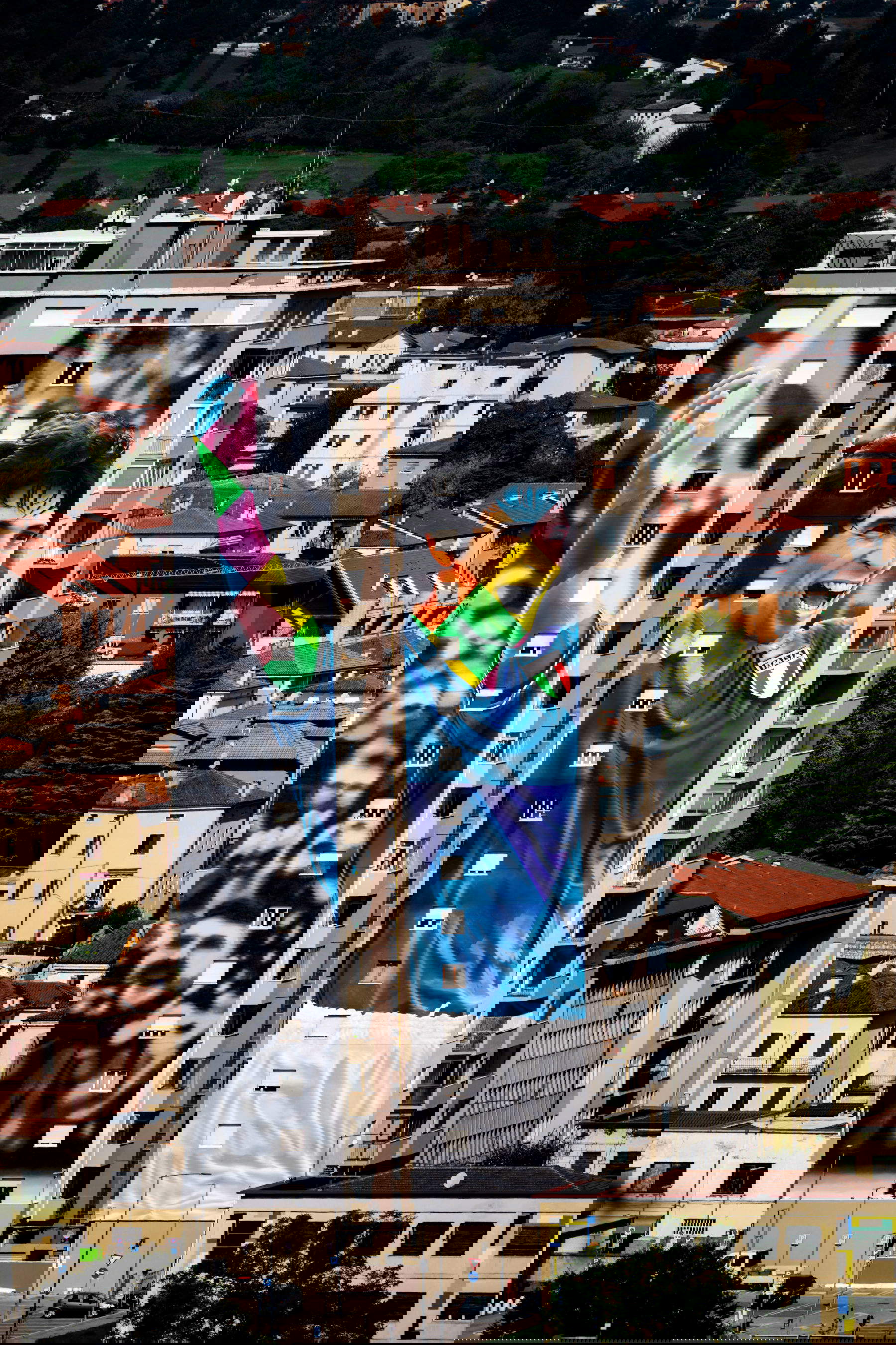 Il murales di Kobra a Vicenza