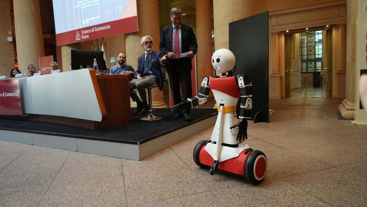 Le robot ADRIANO.