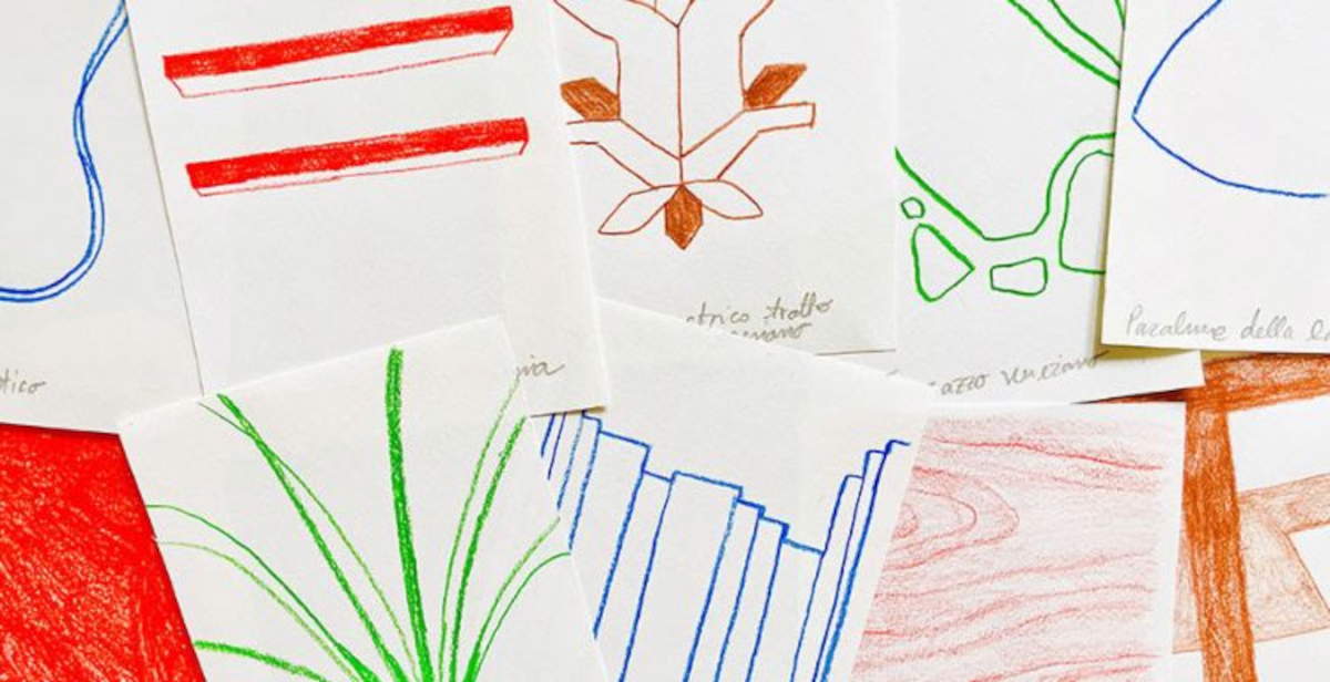 Drawing and design at the Guggenheim in Venice: a series of workshops for families with the Family Card