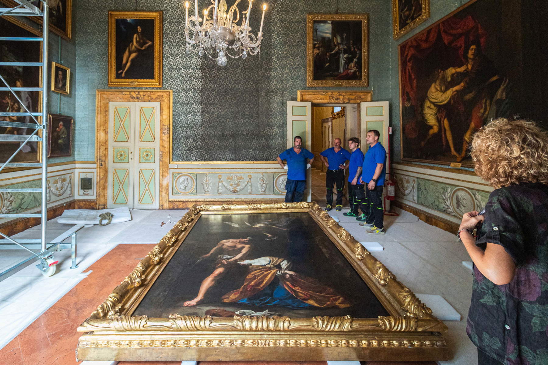 Lavori a Palazzo Pitti