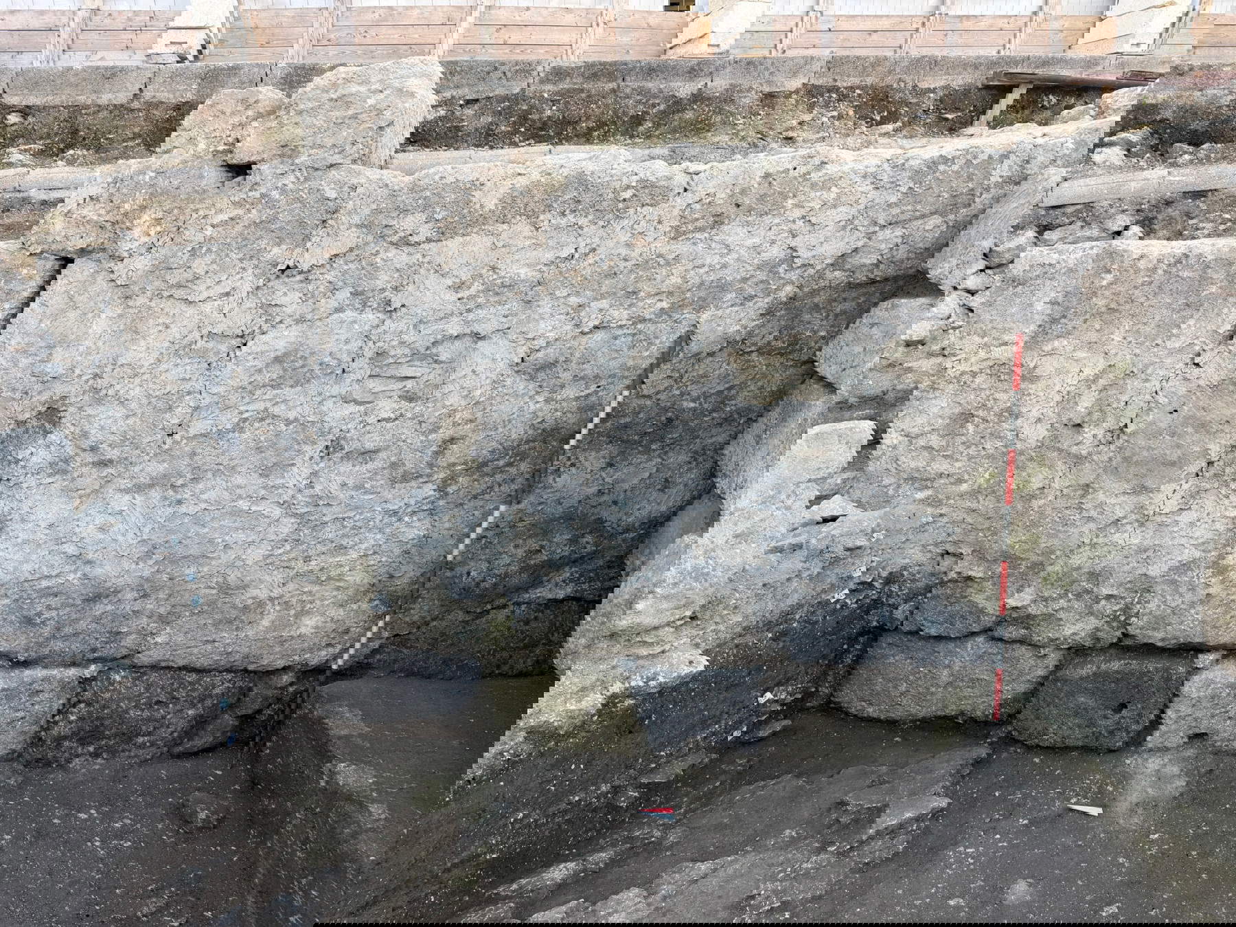 Les fouilles du haut Moyen Âge près de l'amphithéâtre de Lecce. Photo : Ministère de la Culture - Soprintendenza Archeologia Belle Arti e Paesaggio pour les provinces de Brindisi, Lecce et Tarente.