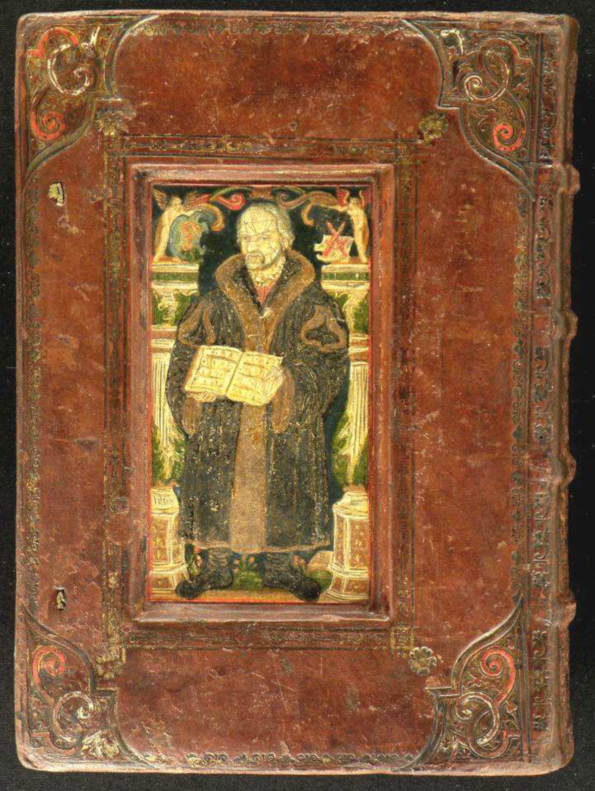 Legatura dell&rsquo;ultimo quarto del secolo XVI (non prima del 1579) a Wittenberg (Sassonia) da Paul Droscher. Der Psalter mit den Summarien D. Mart. Luth., Leipzig, Hans Steinman, 1576, Pal. 7193