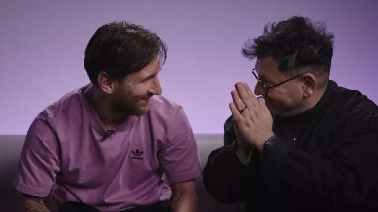 Leo Messi et Refik Anadol Leo Messi et Refik Anadol