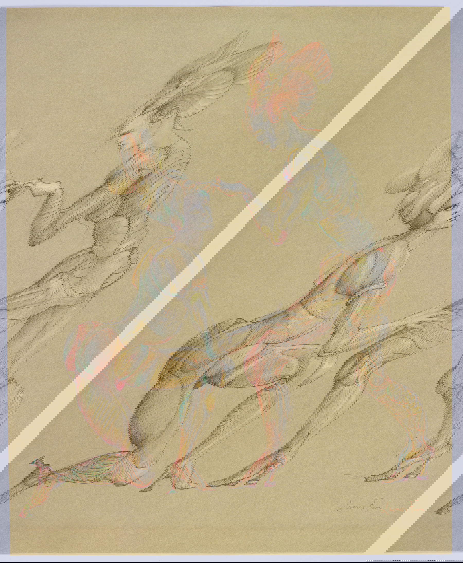 Leonor Fini, Untitled (work featured in Fruits de la Passion, 1980), photolithograph; Abano Terme, Museo Villa Bassi Rathgeb (donation of Ambassador Ugo Gabriele de Mohr). &copy; Leonor Fini, by SIAE 2025