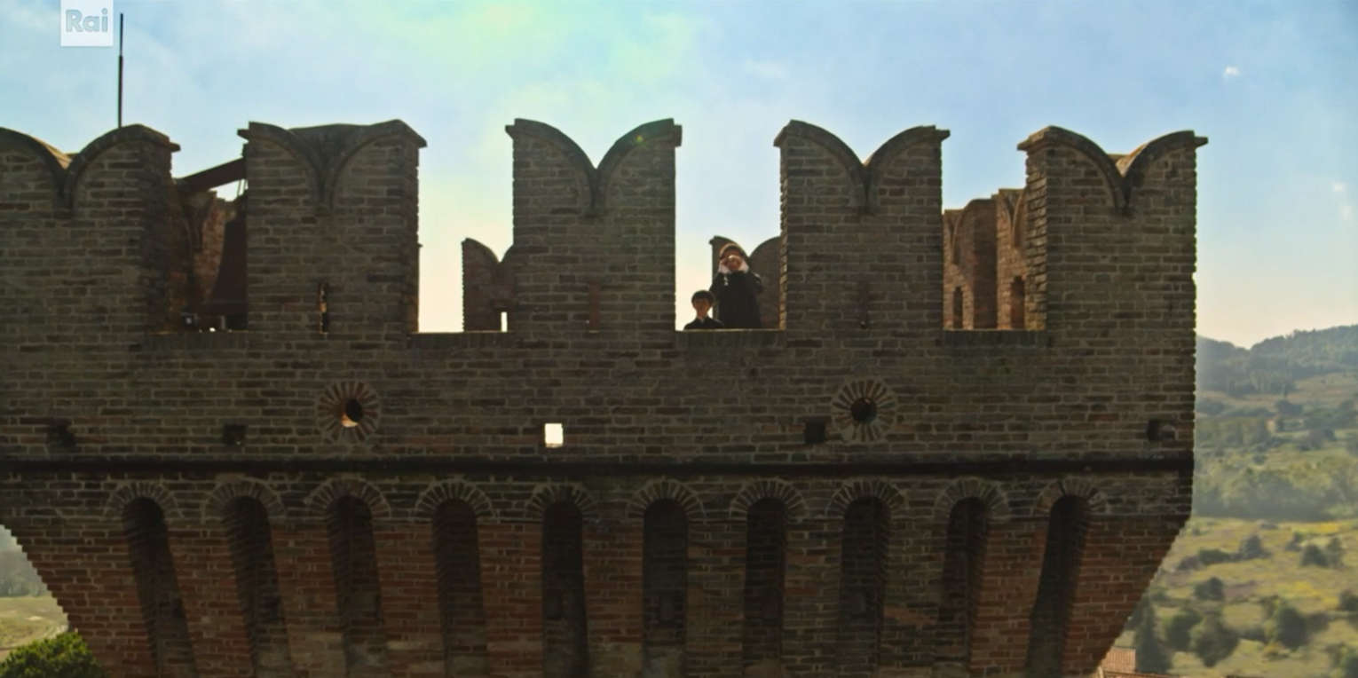 Fiction: The civic tower of Recanati Fiction: The civic tower of Recanati